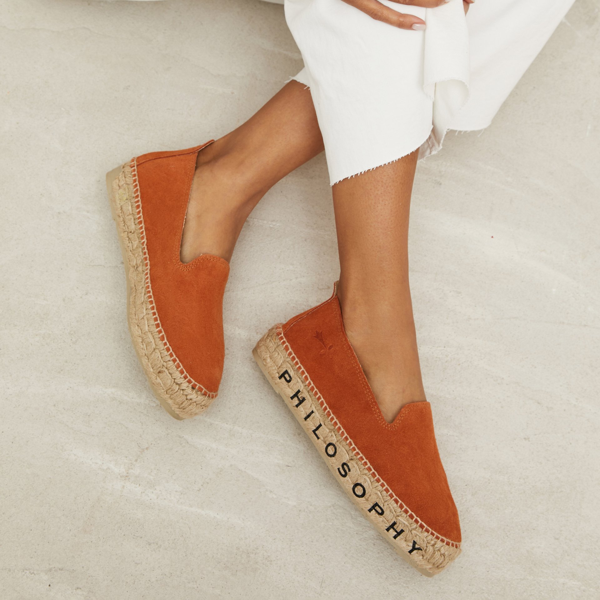 Коричневые замшевые эспадрильи - Image 5 of 5