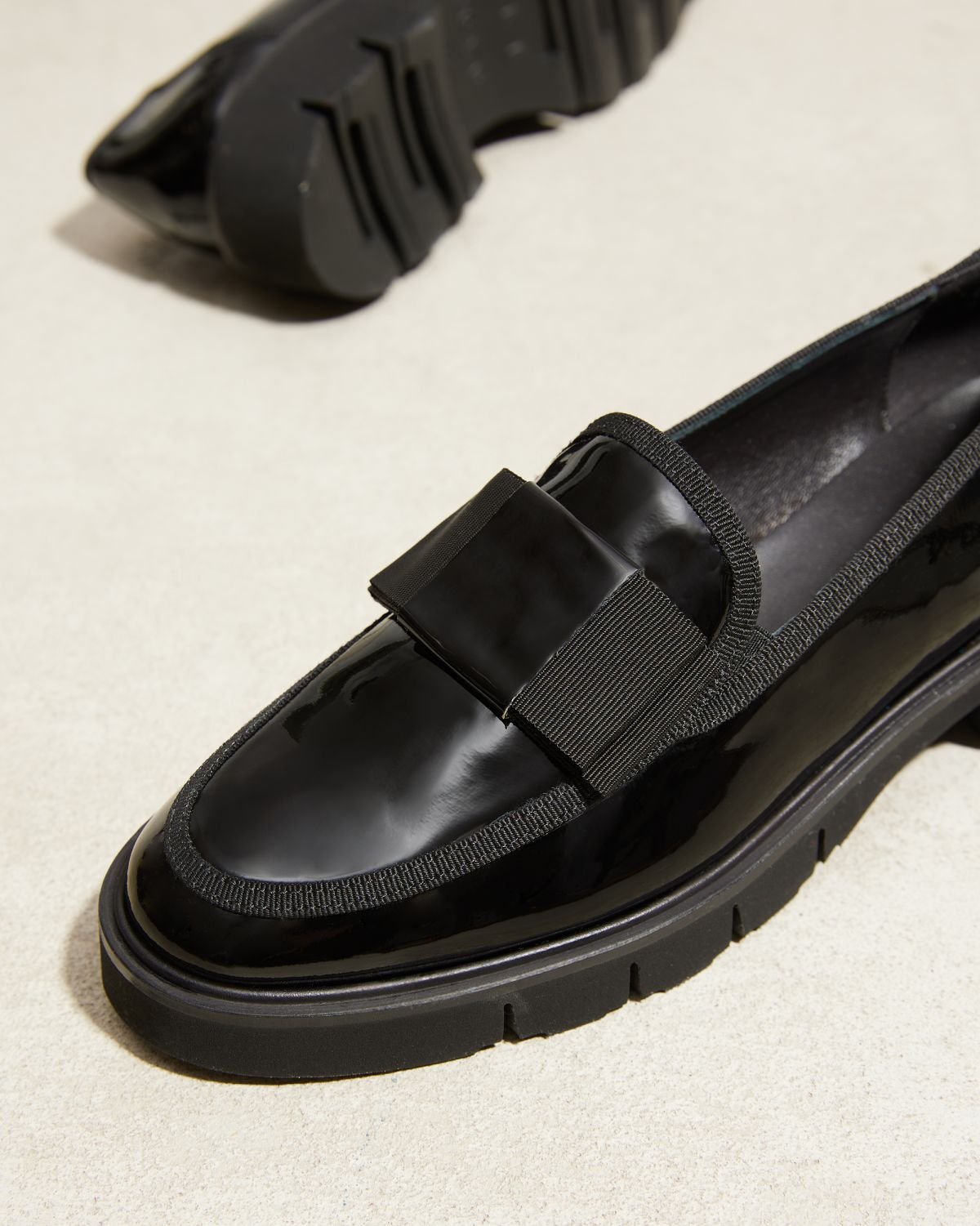 Черные кожаные лоферы - Image 4 of 7