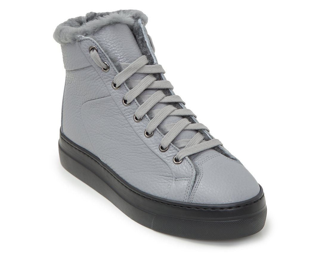 Зимние серые кеды - Image 2 of 5