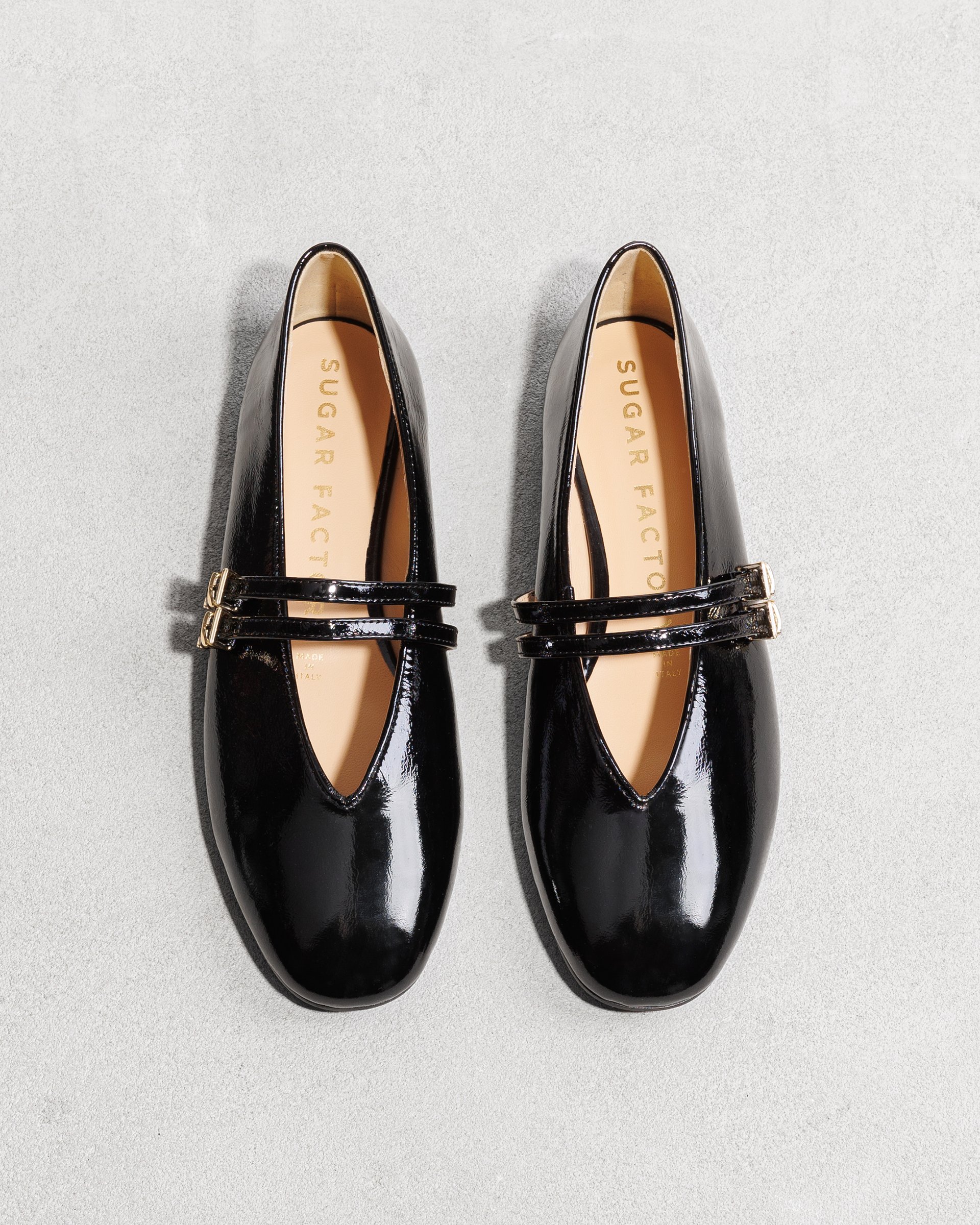 Черные лакированные балетки - Image 3 of 6