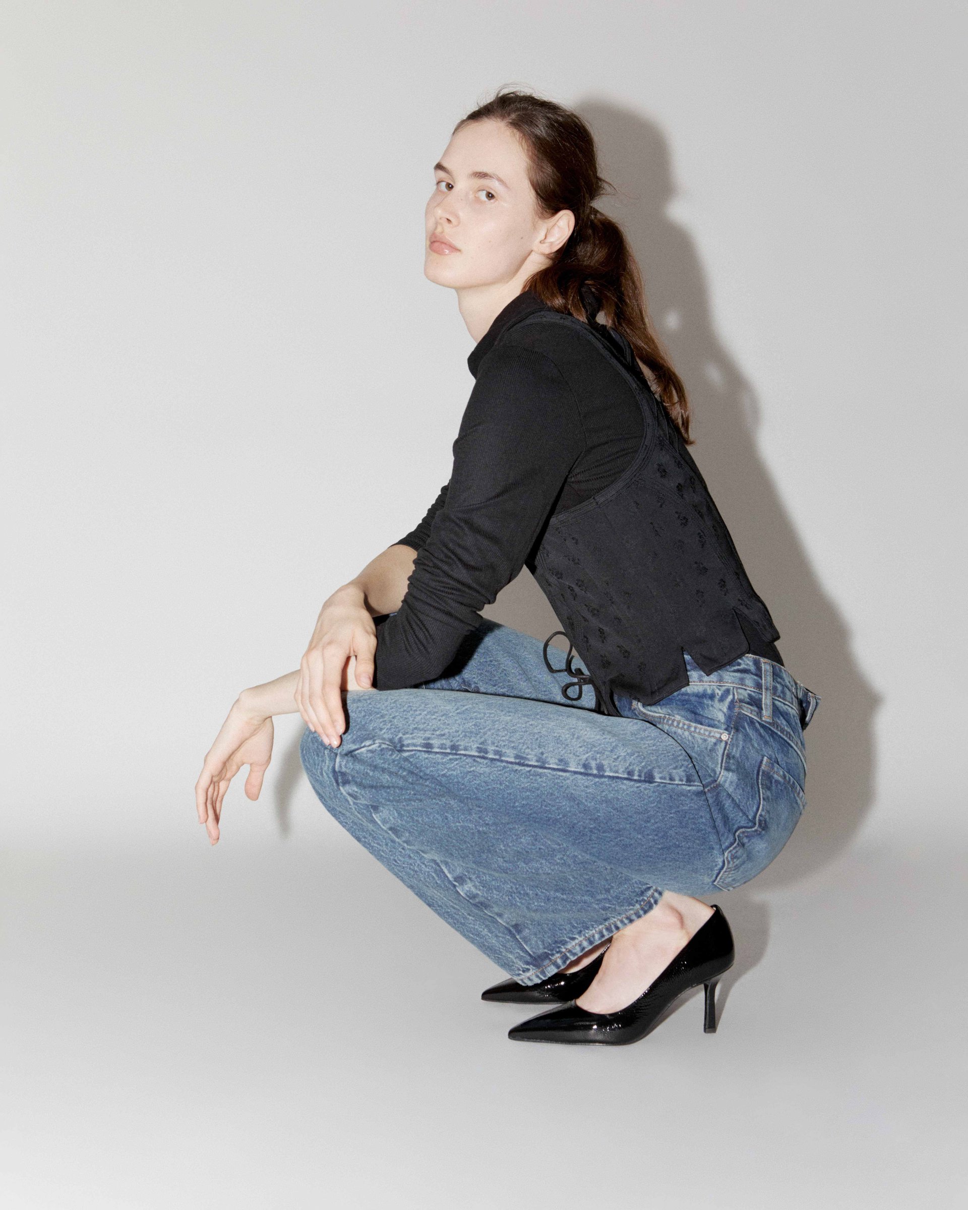 Черные кожаные туфли - Image 6 of 6