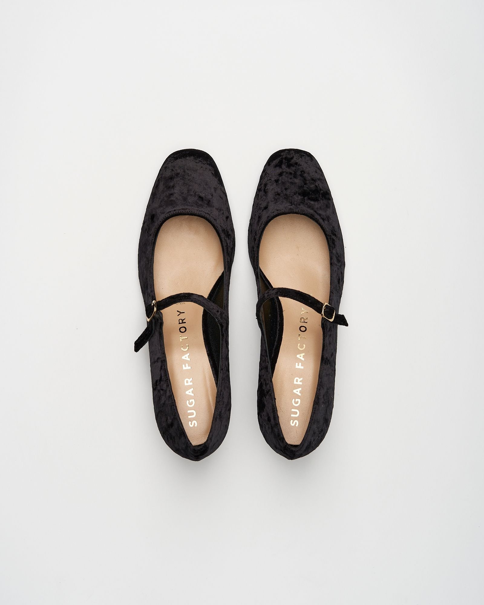 Черные бархатные туфли - Image 2 of 5