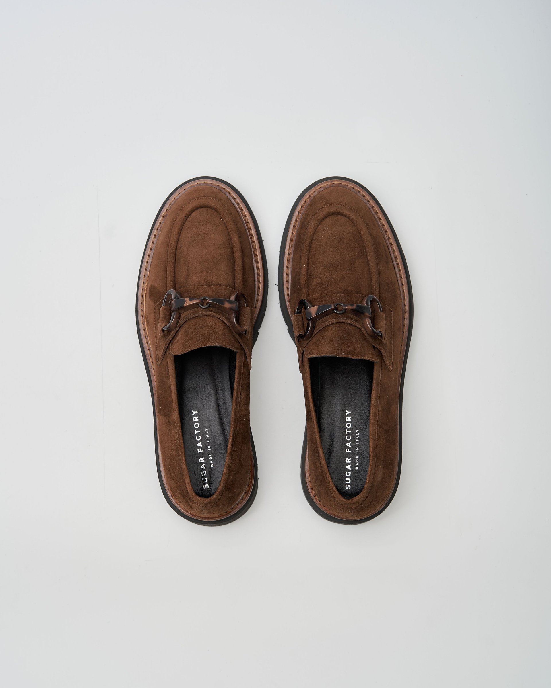 Коричневые замшевые лоферы - Image 3 of 6