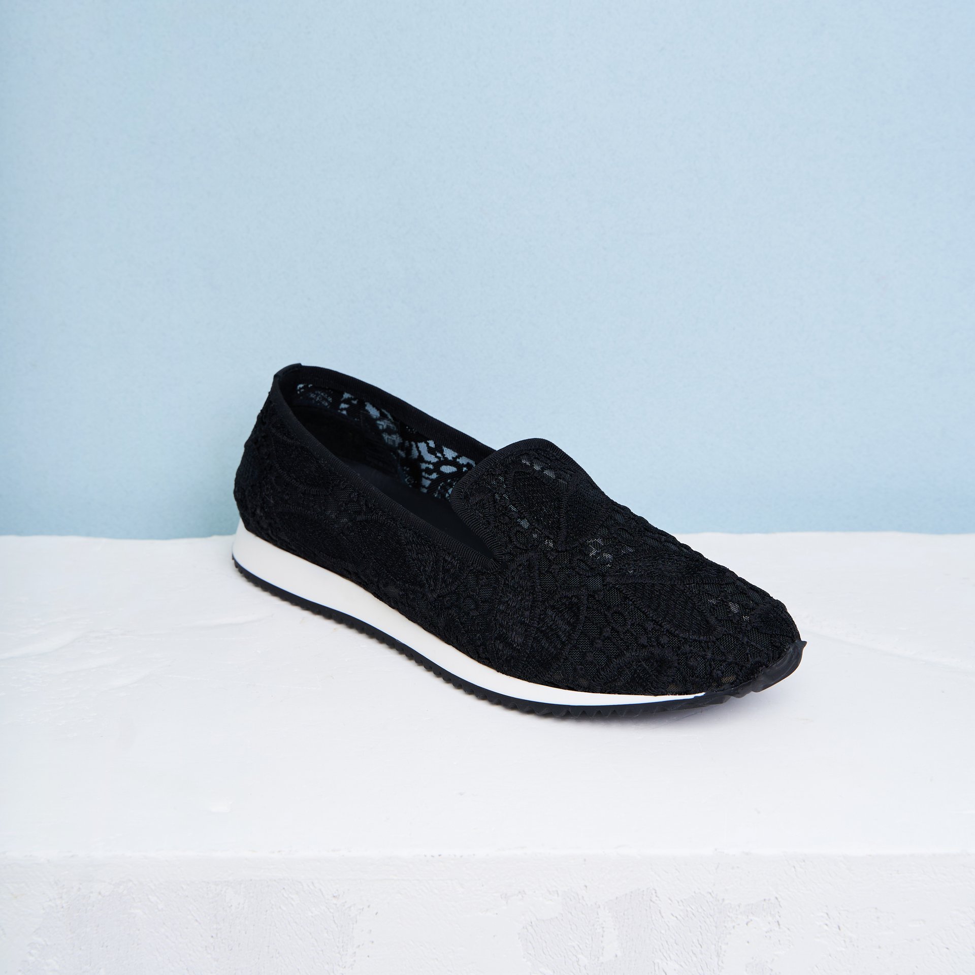 Черные текстильные кеды - Main image