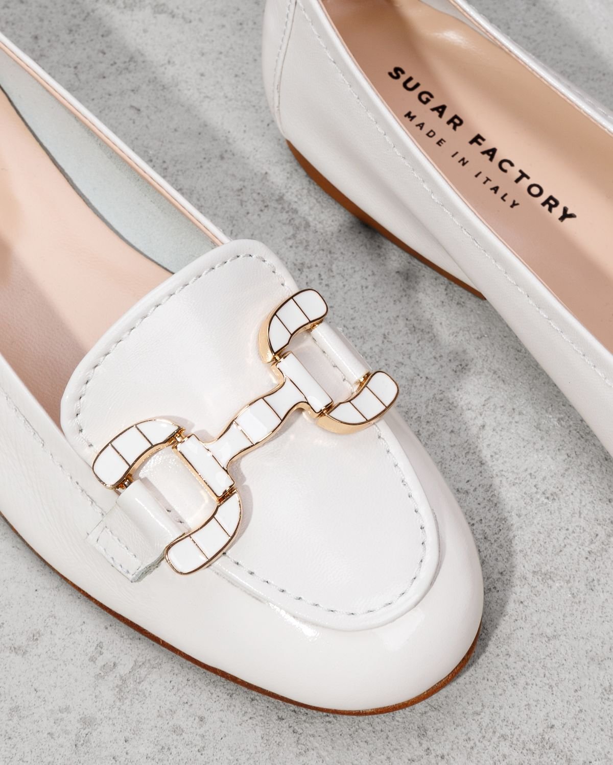 Белые кожаные лоферы - Image 4 of 4