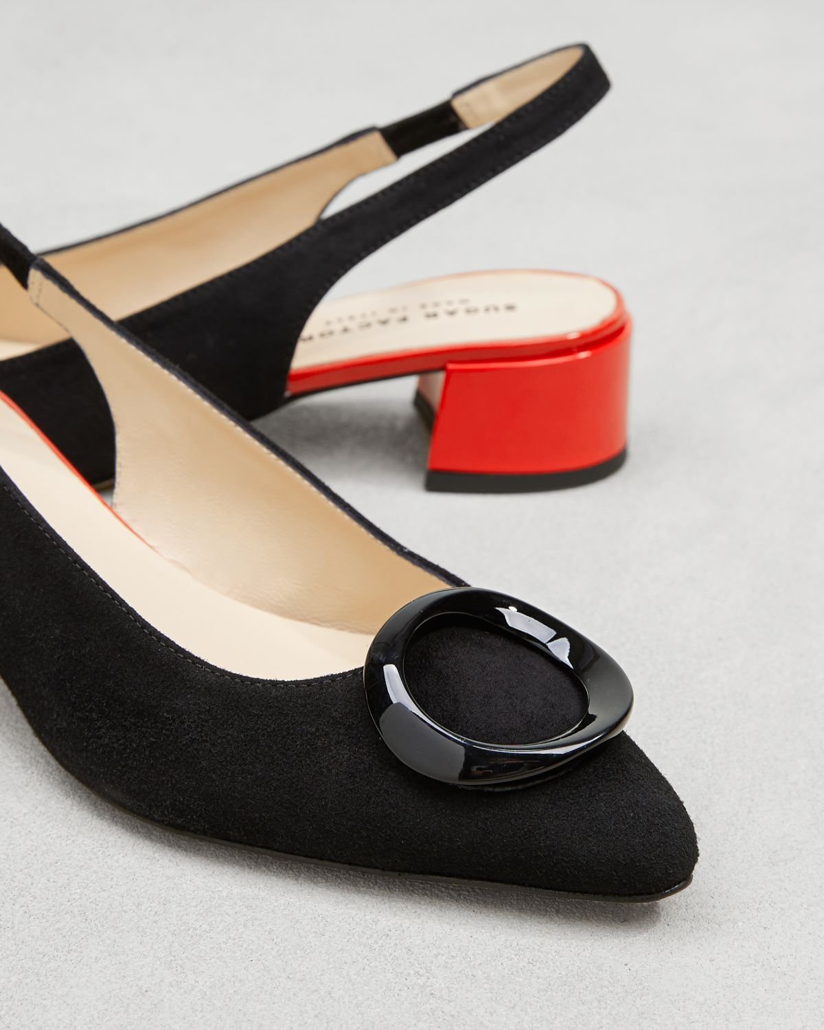 Черные замшевые туфли - Image 4 of 6