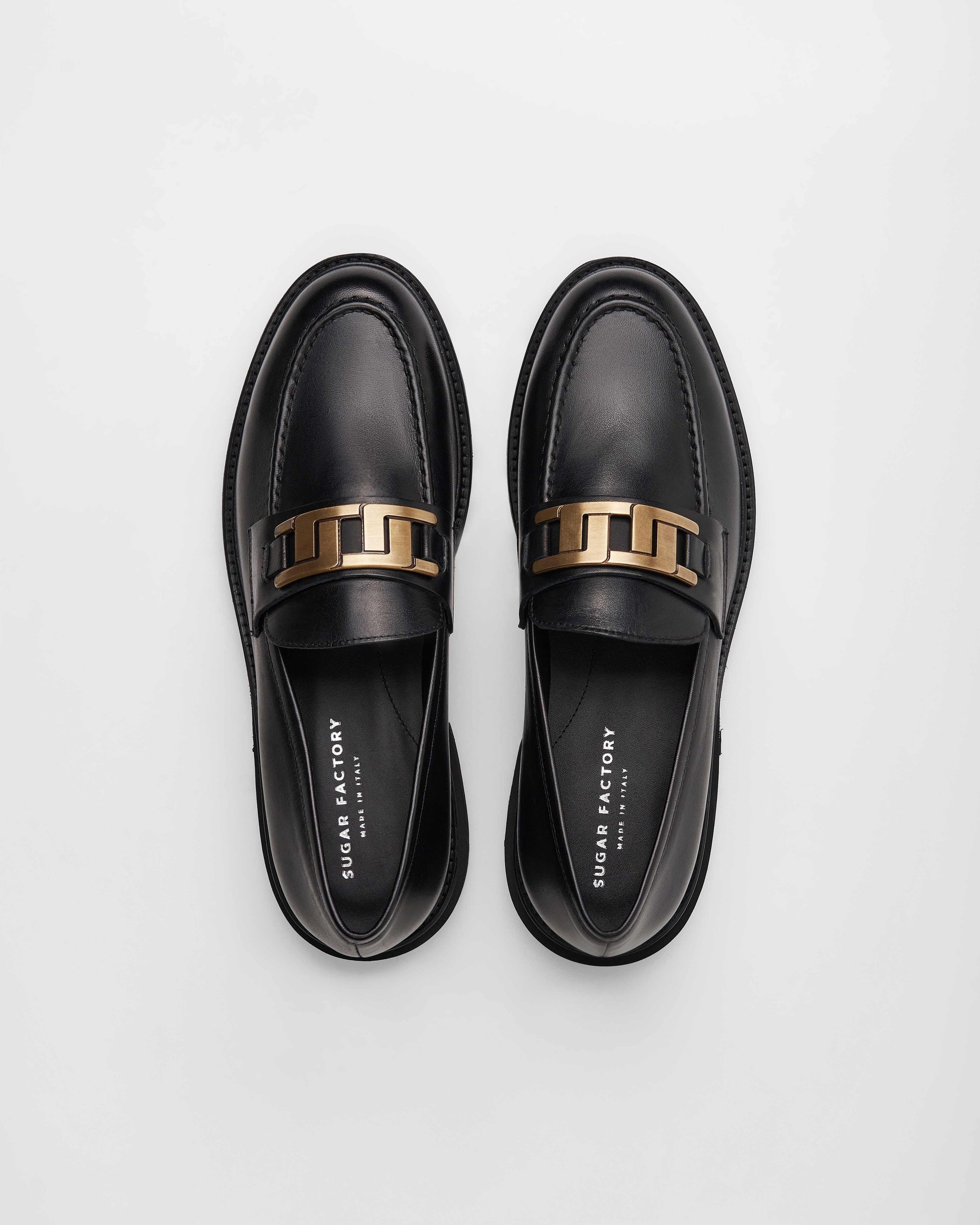 Черные кожаные лоферы - Image 2 of 3