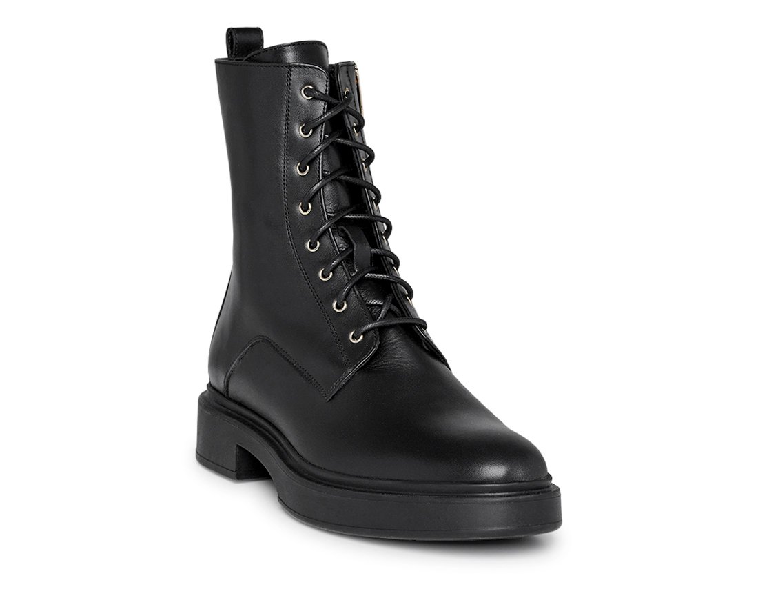 Зимние черные кожаные ботинки - Image 2 of 4