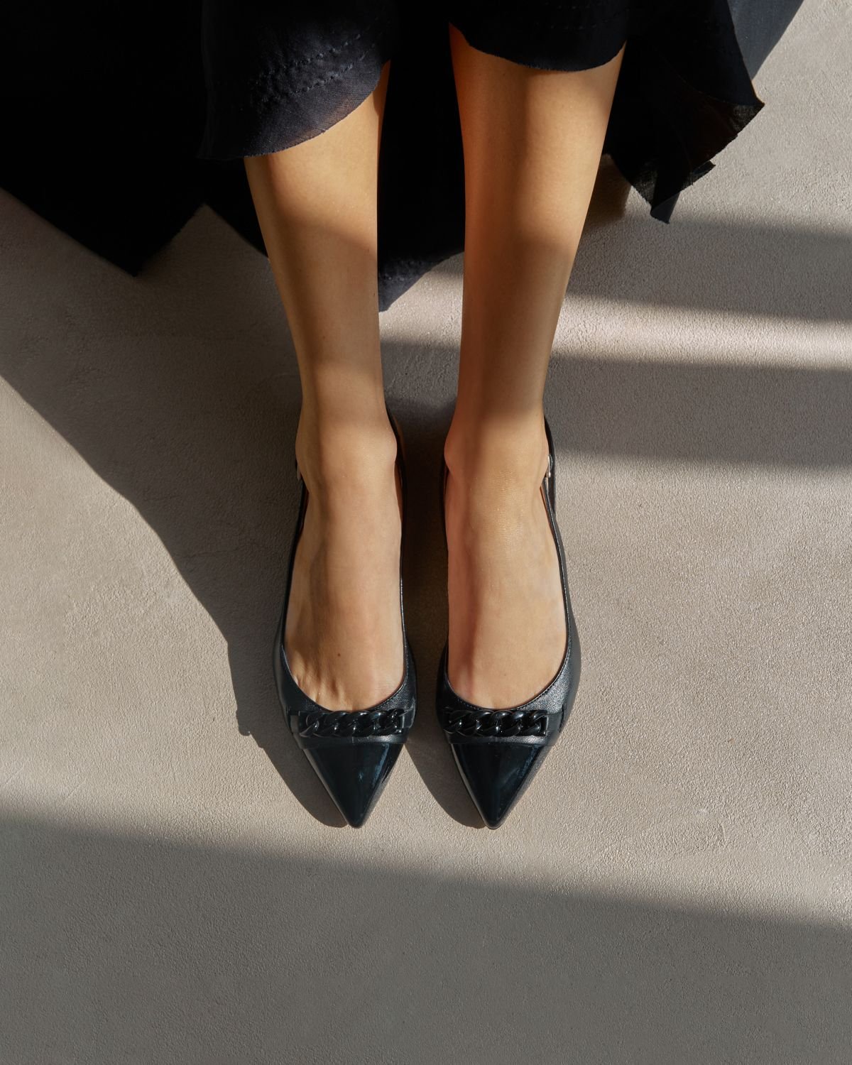 Черные кожаные туфли - Image 5 of 6
