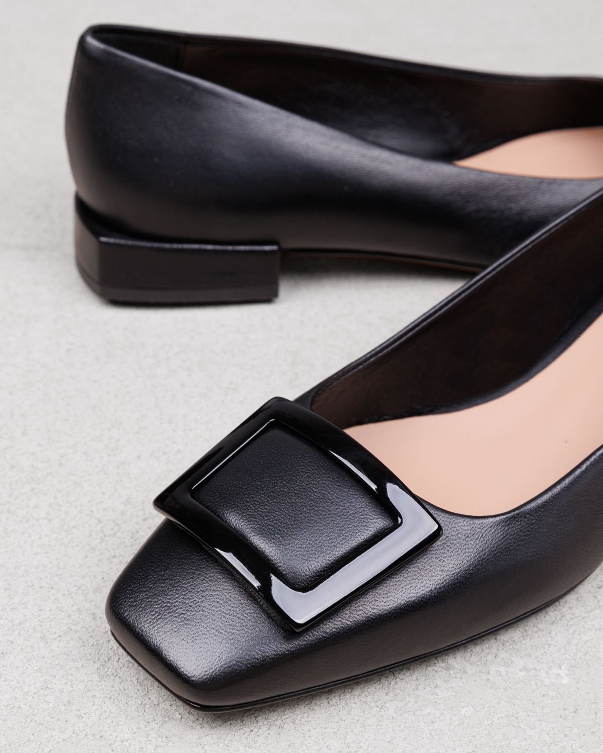 Черные кожаные туфли - Image 4 of 5