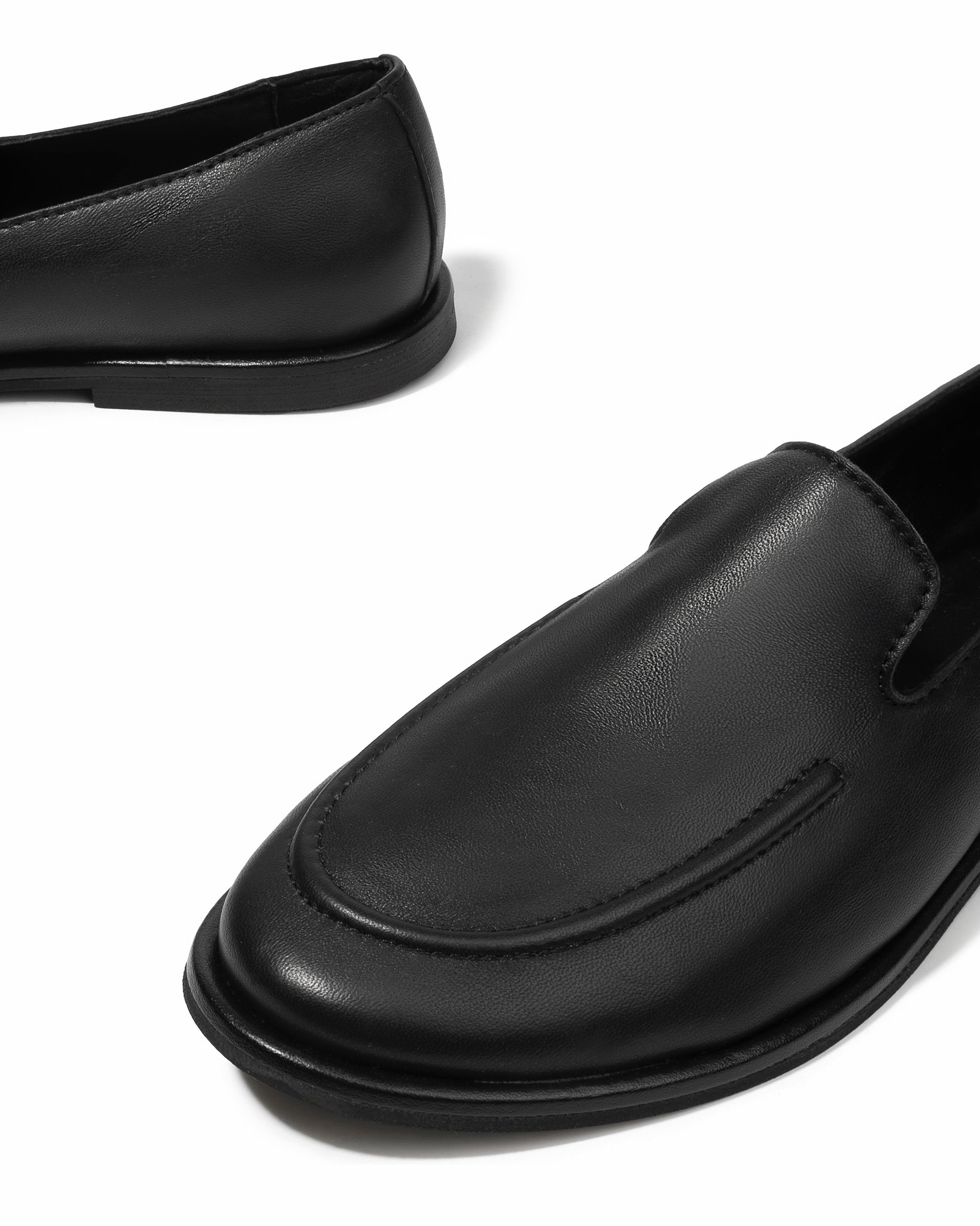 Черные кожаные туфли-лоферы - Image 4 of 4