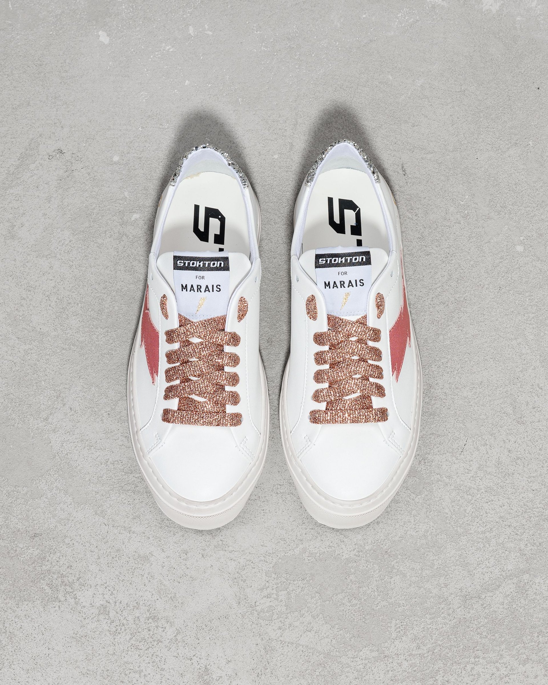 Белые кожаные кеды - Image 2 of 6