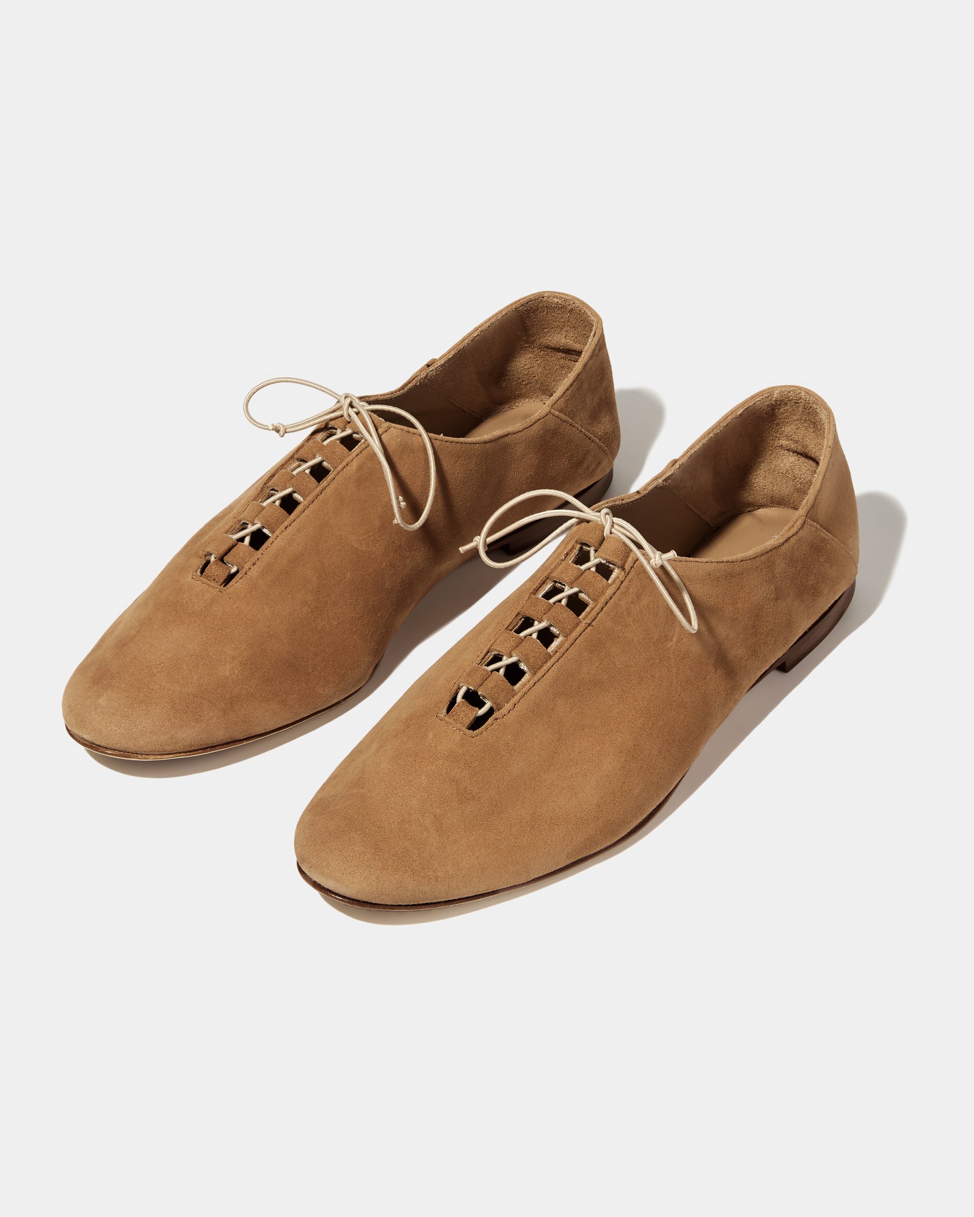 Коричневые замшевые туфли - Image 3 of 5