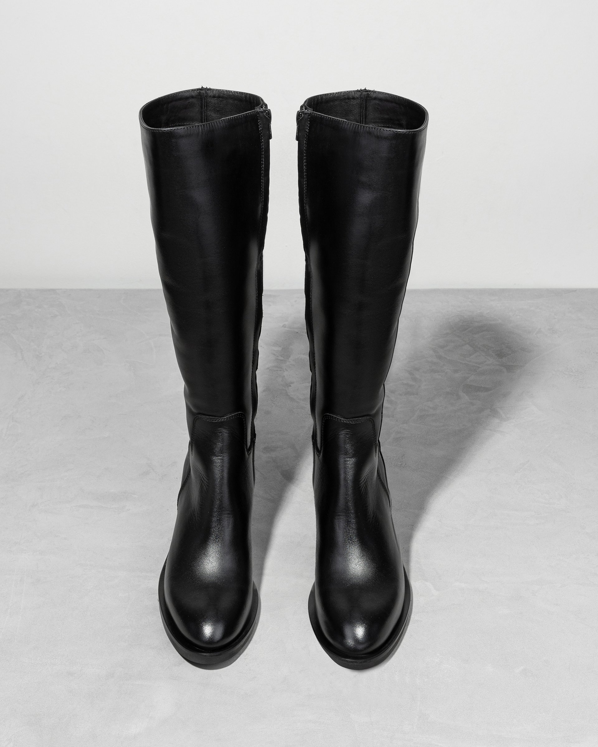 Черные кожаные сапоги - Image 3 of 7