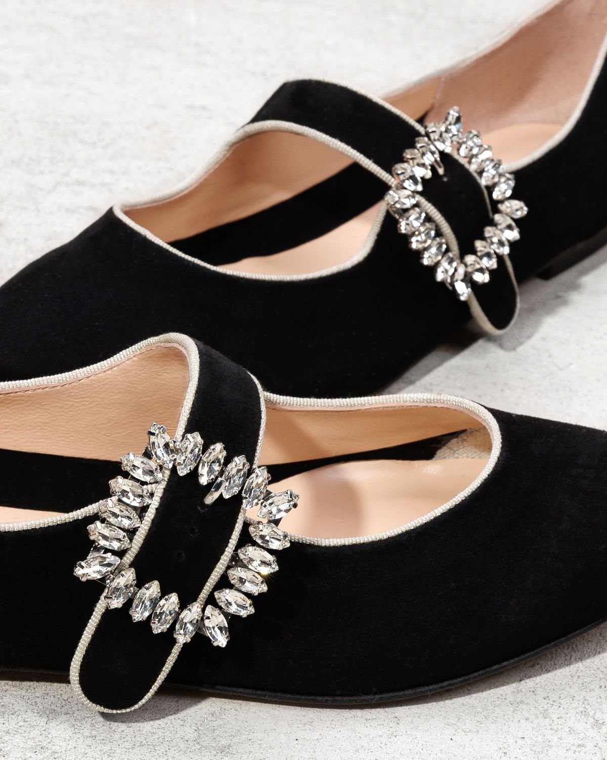 Черные замшевые балетки - Image 4 of 7