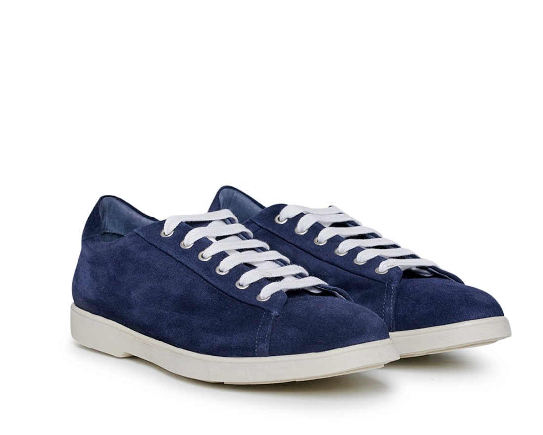 Мужские синие замшевые кеды - Image 2 of 4