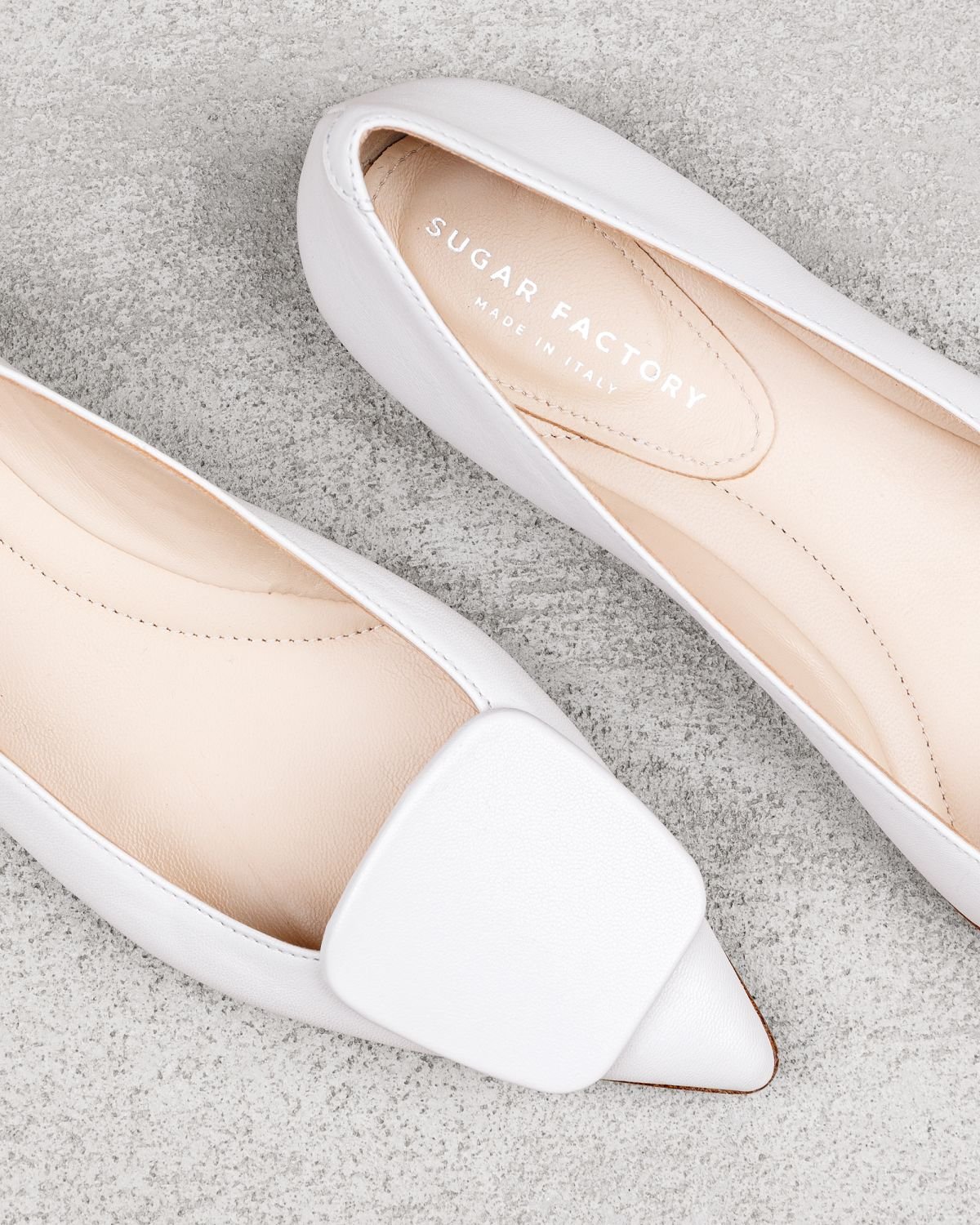 Белые кожаные туфли - Image 4 of 4