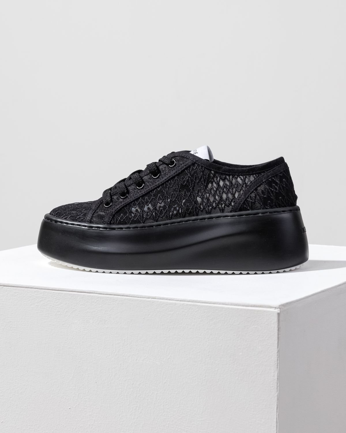 Черные текстильные кеды - Main image