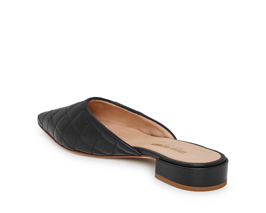 Черные кожаные слиперы - Image 3 of 4