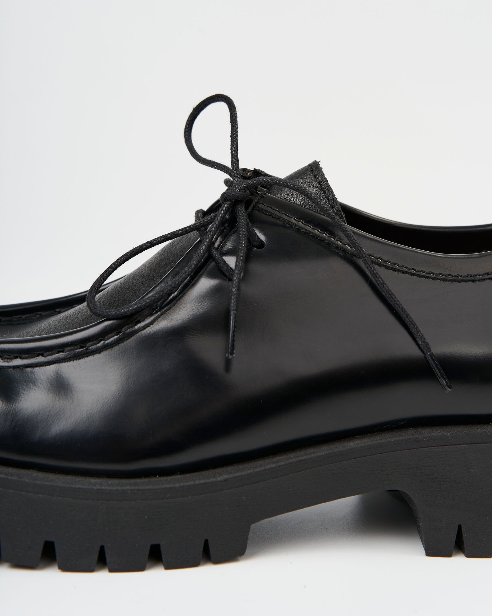 Черные кожаные полуботинки - Image 4 of 5