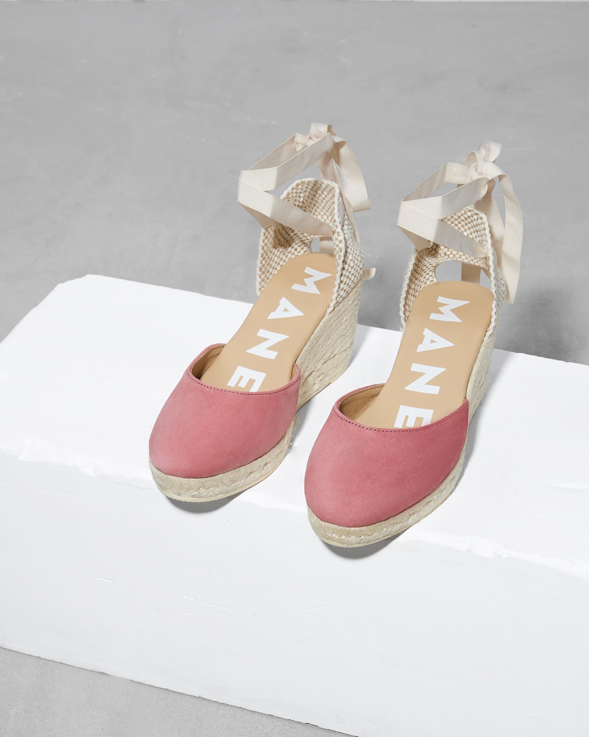 Бордовые замшевые эспадрильи - Image 2 of 6