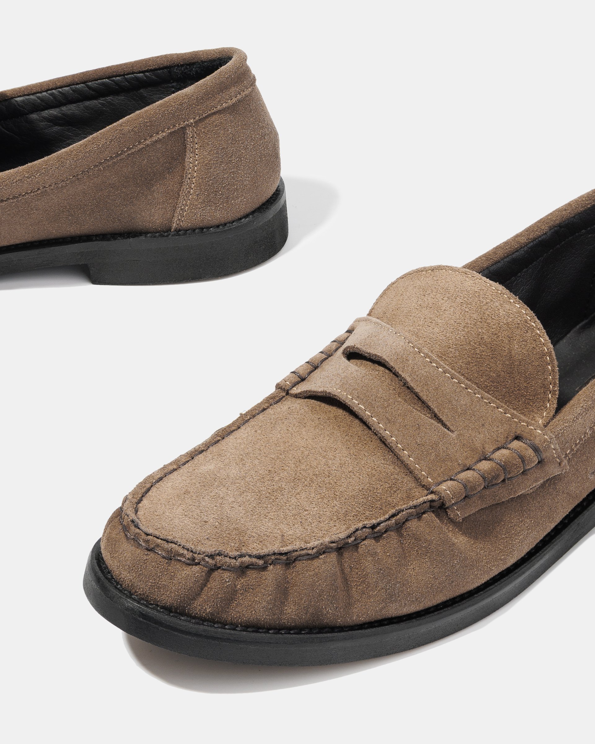 Серые замшевые мокасины - Image 4 of 4