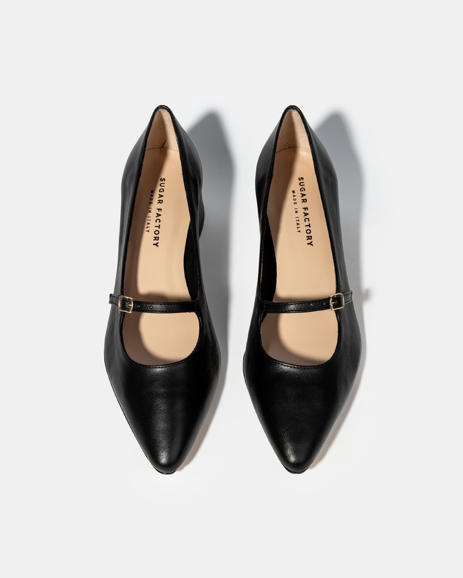 Черные кожаные туфли на каблуке - Image 3 of 4