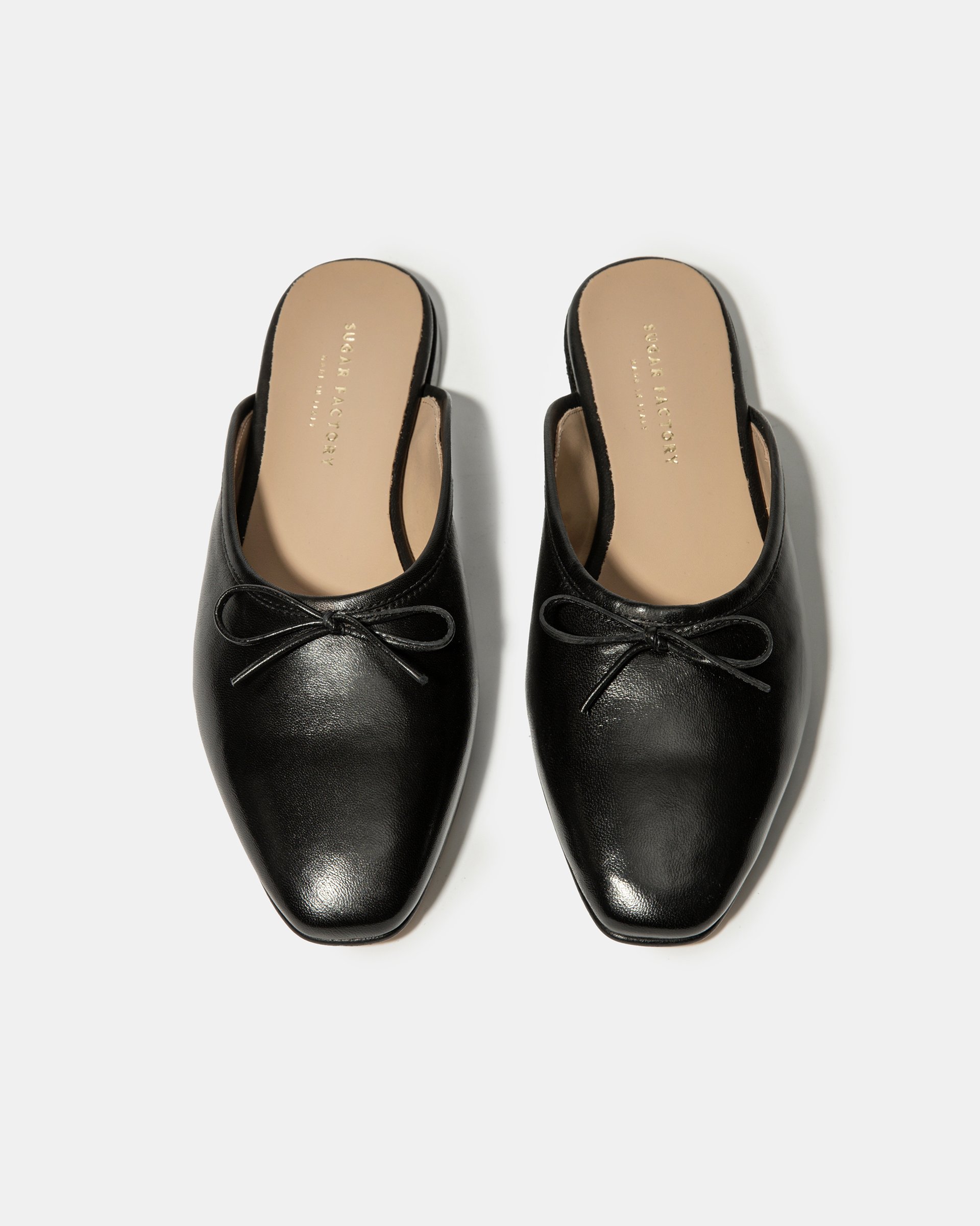 Черные кожаные слиперы - Image 3 of 5