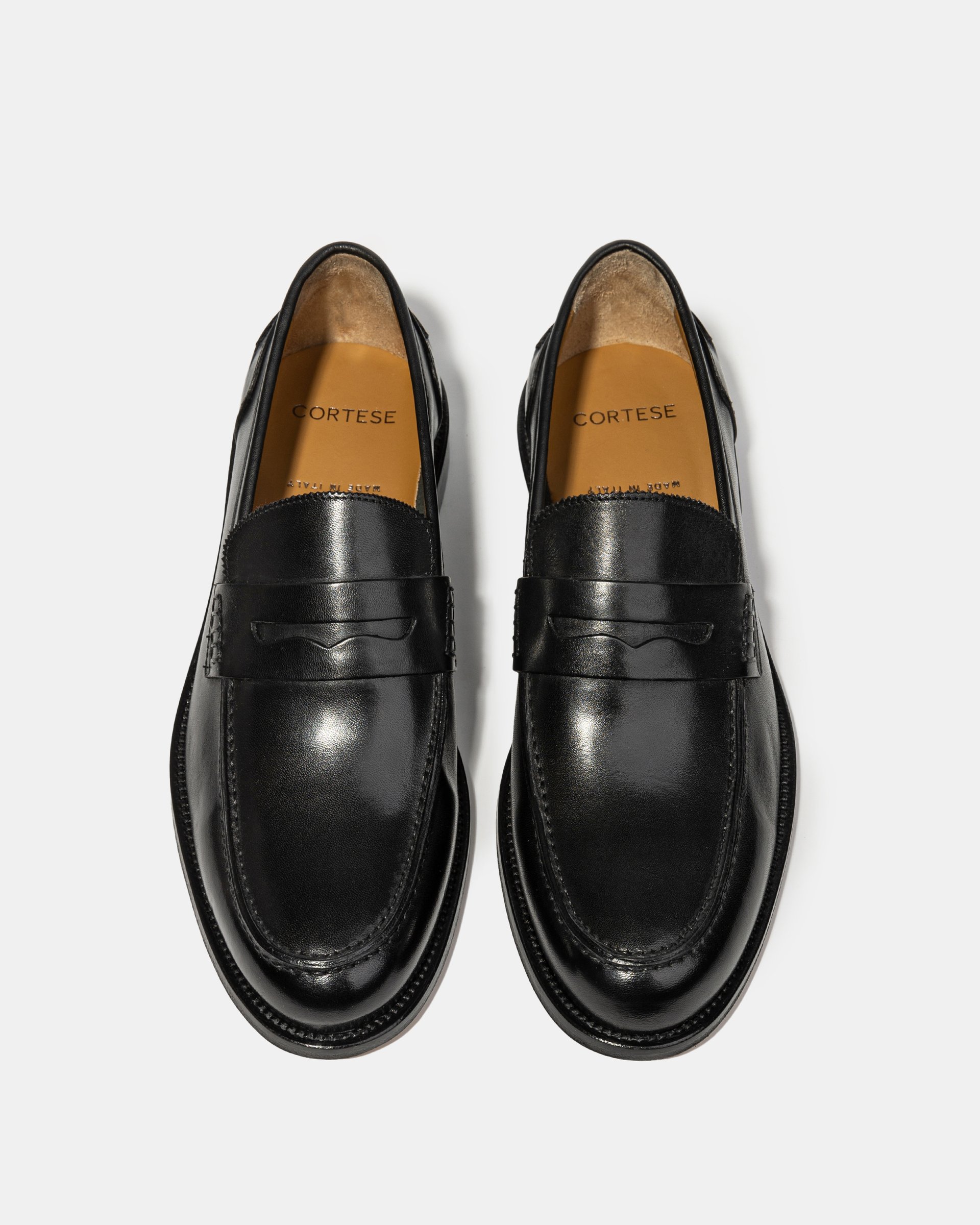 Черные кожаные лоферы - Image 3 of 5