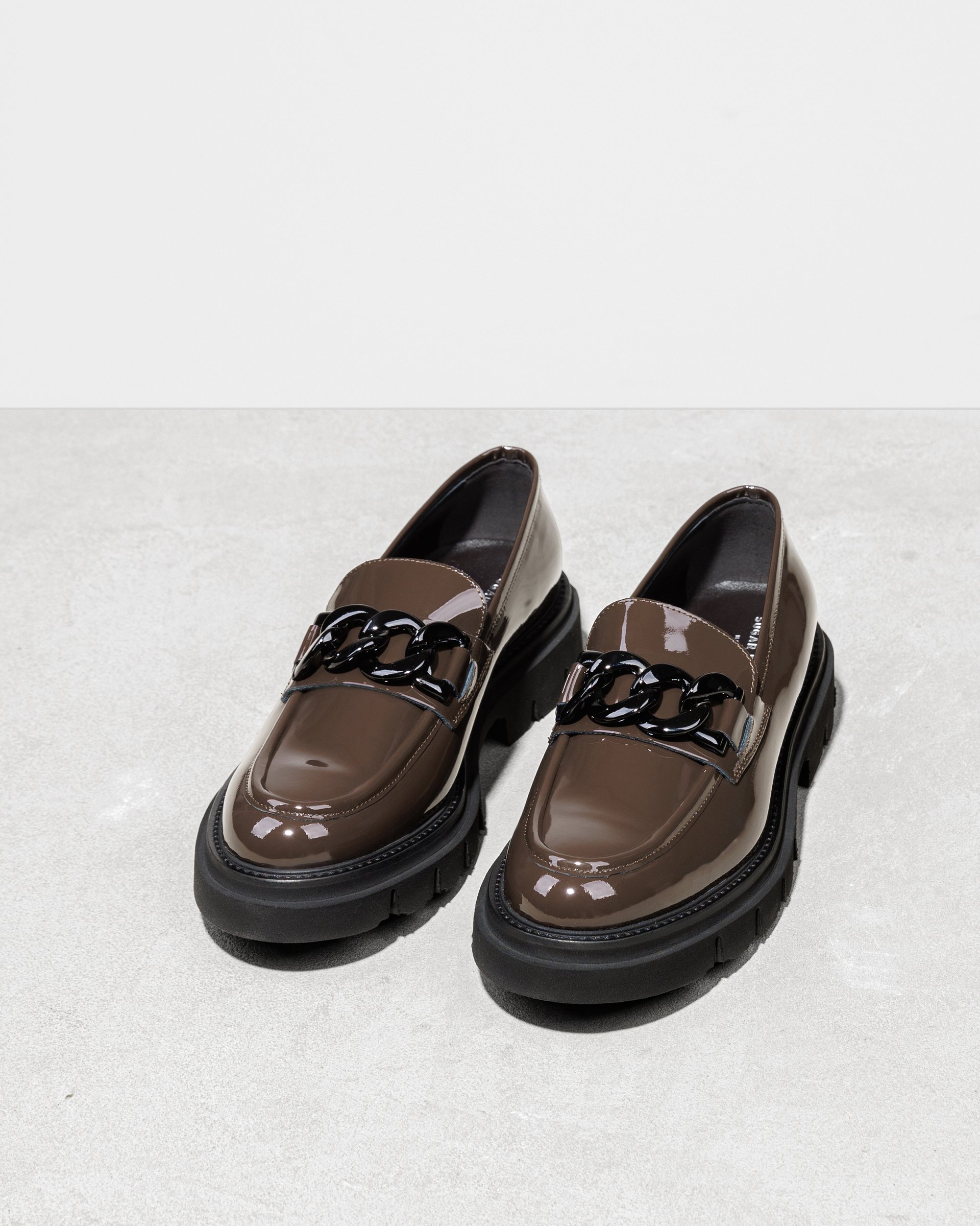 Темно-коричневые лоферы - Image 4 of 6