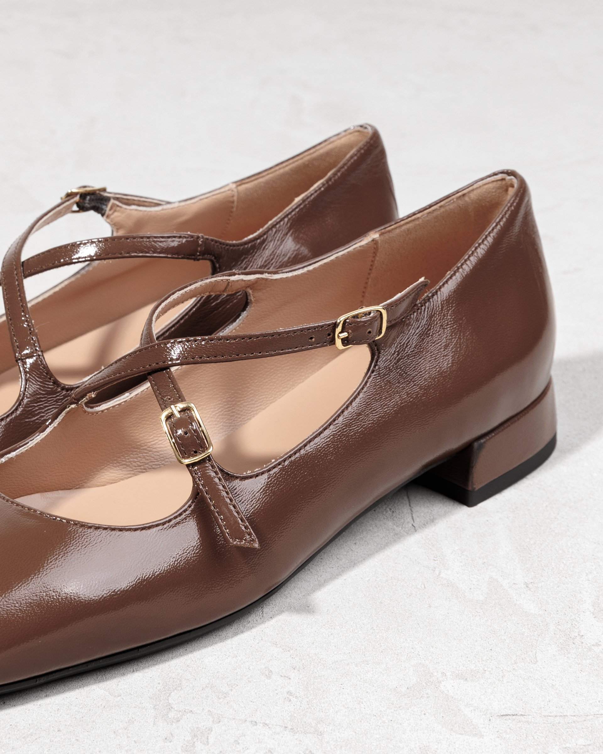 Туфли из натуральной кожи шоколадного цвета - Image 4 of 6