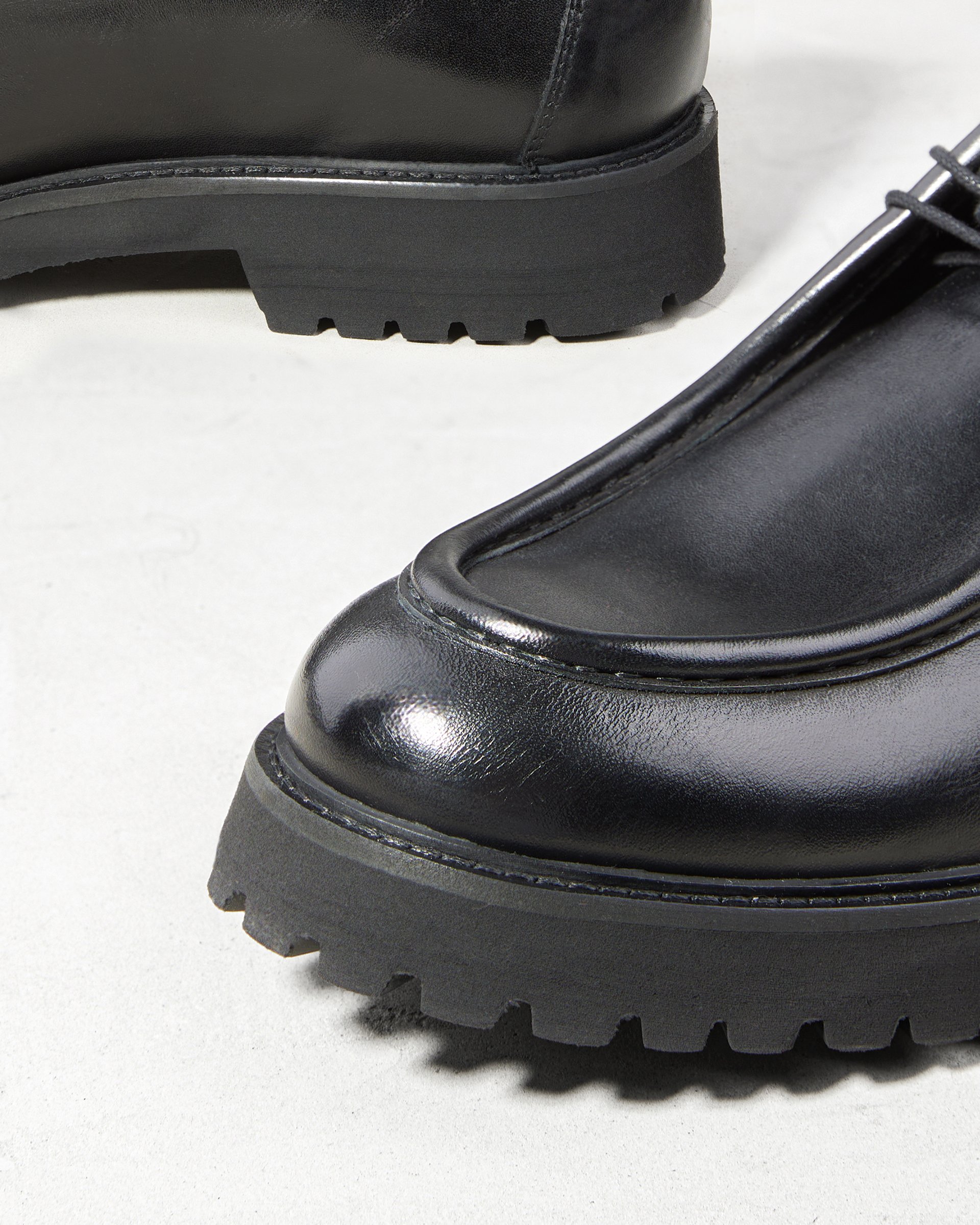 Черные кожаные полуботинки - Image 4 of 5