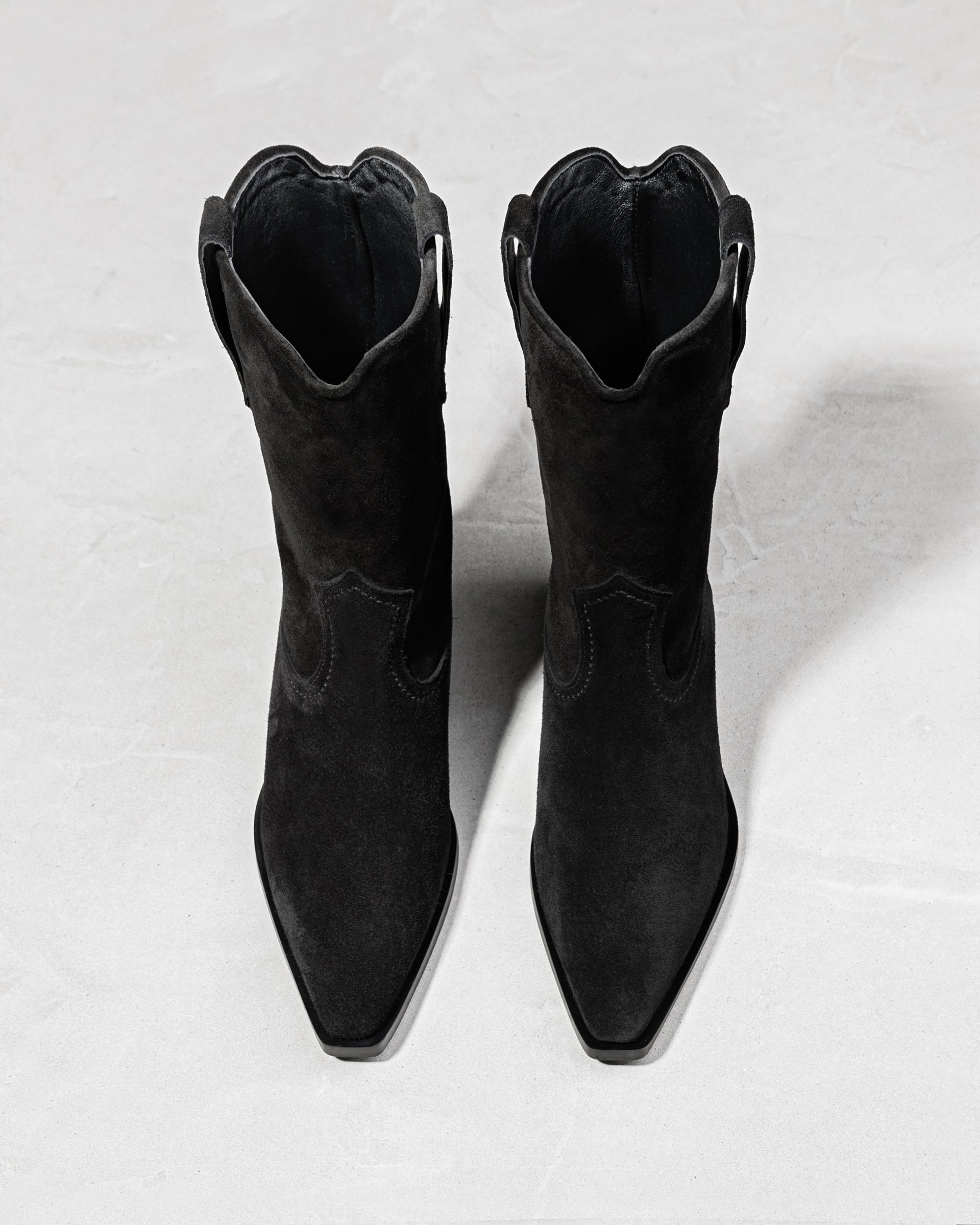 Черные замшевые ботильоны - Image 3 of 7