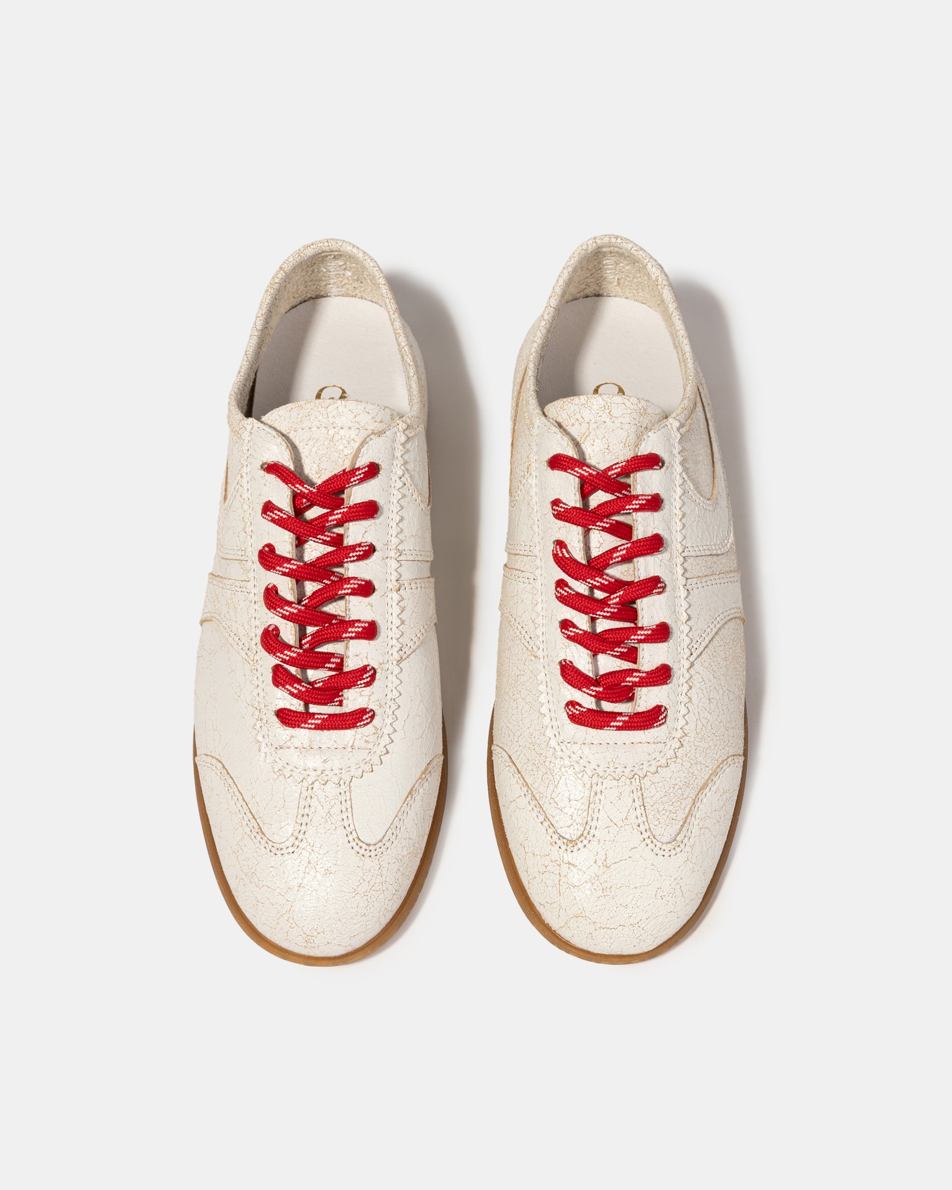 Белые кожаные кеды - Image 3 of 5