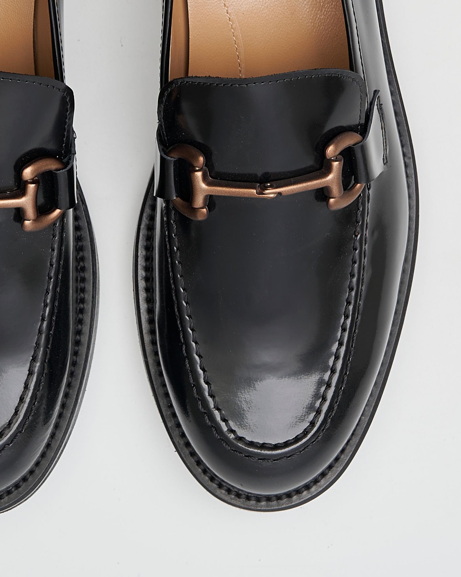 Черные кожаные лоферы - Image 4 of 4