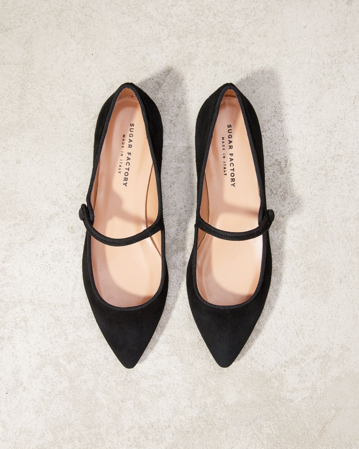 Черные замшевые балетки - Image 3 of 7