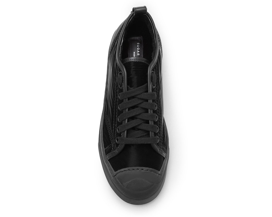 Черные текстильные кеды - Image 4 of 5