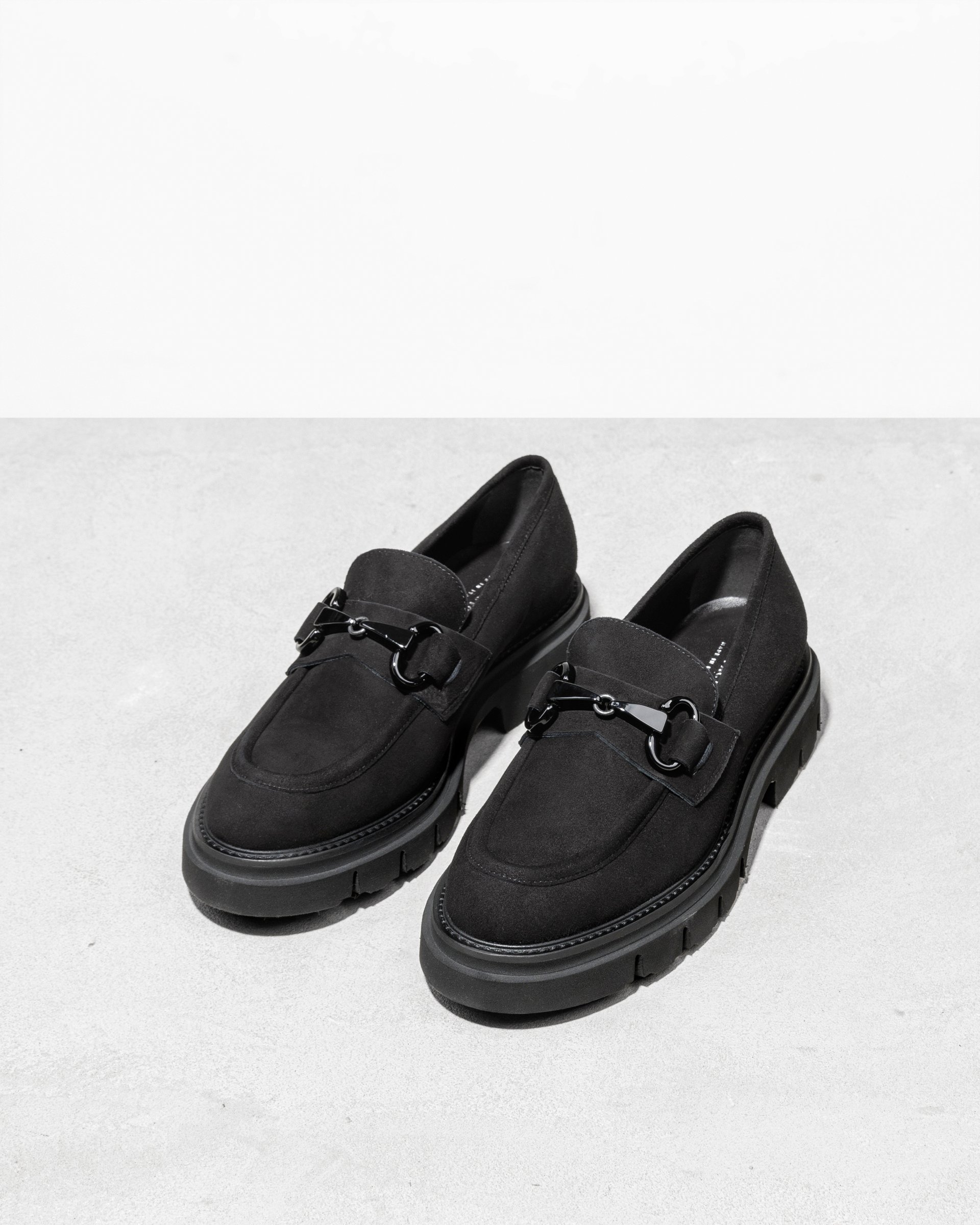 Чёрные замшевые лоферы - Image 4 of 6