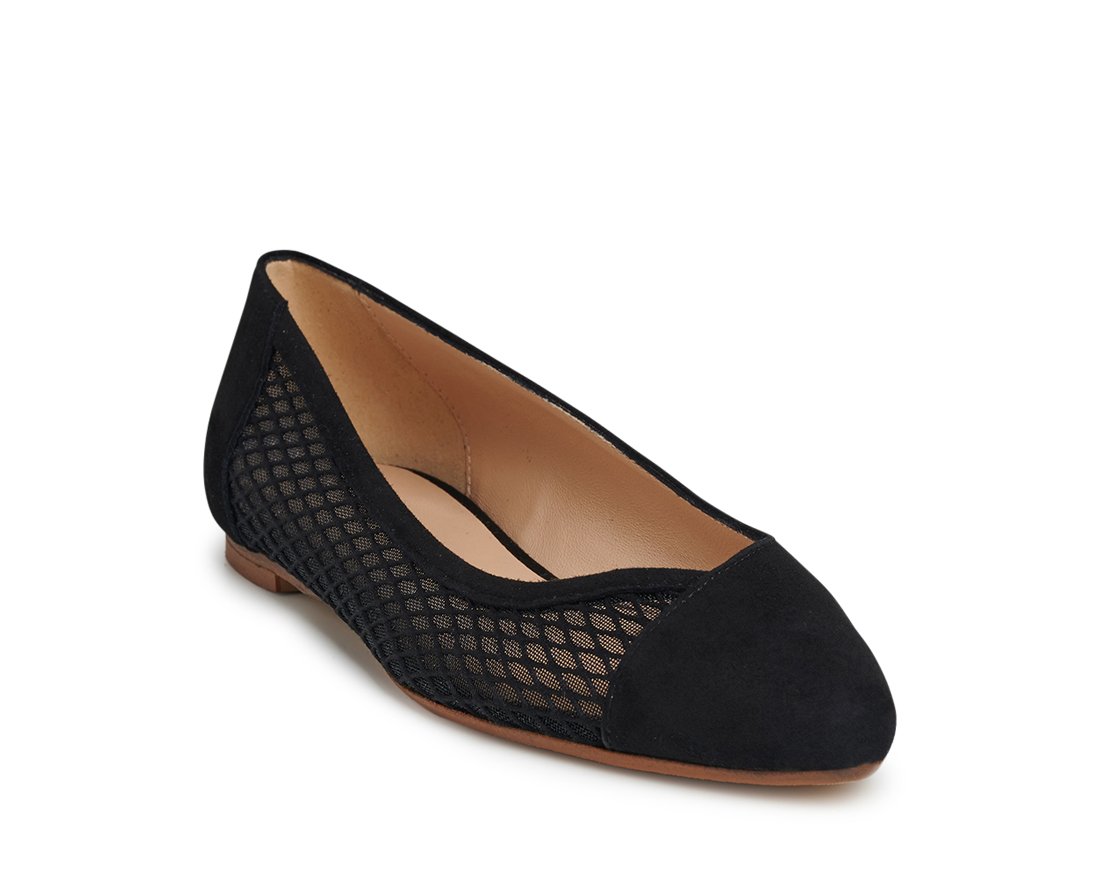 Черные замшевые балетки - Image 2 of 5