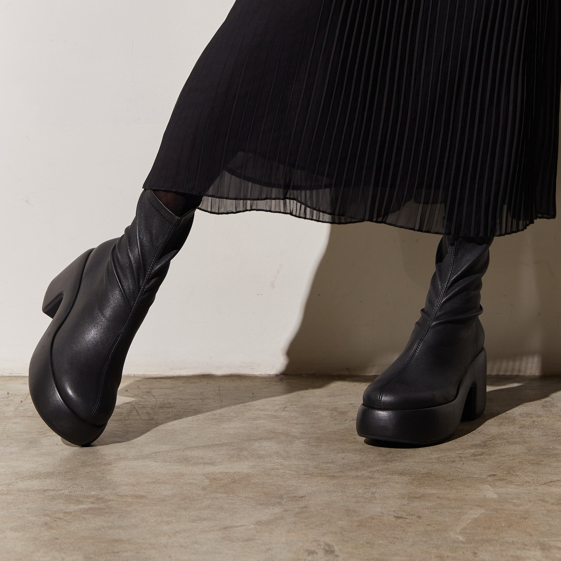 Черные кожаные ботильоны - Image 5 of 5