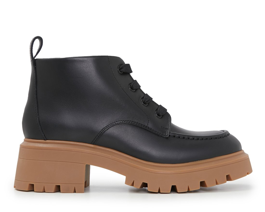 Черные кожаные ботинки - Main image