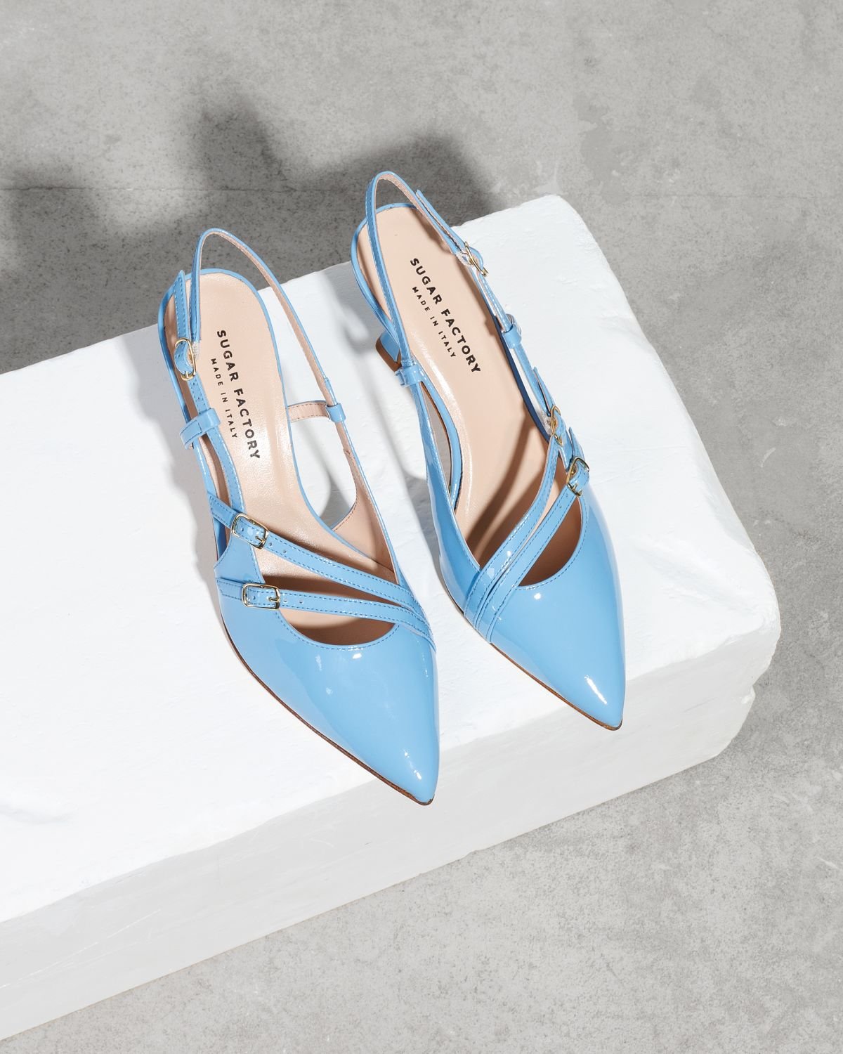 Голубые кожаные туфли - Image 2 of 6