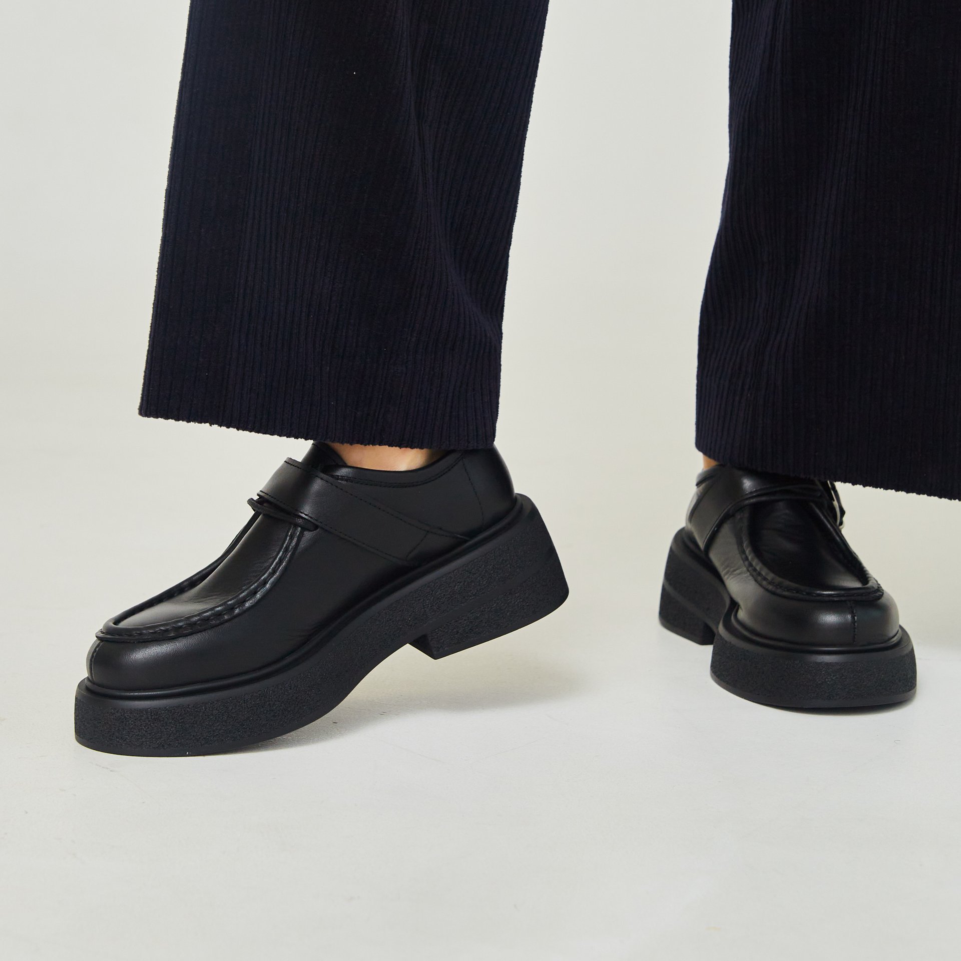 Черные кожаные лоферы - Image 5 of 5