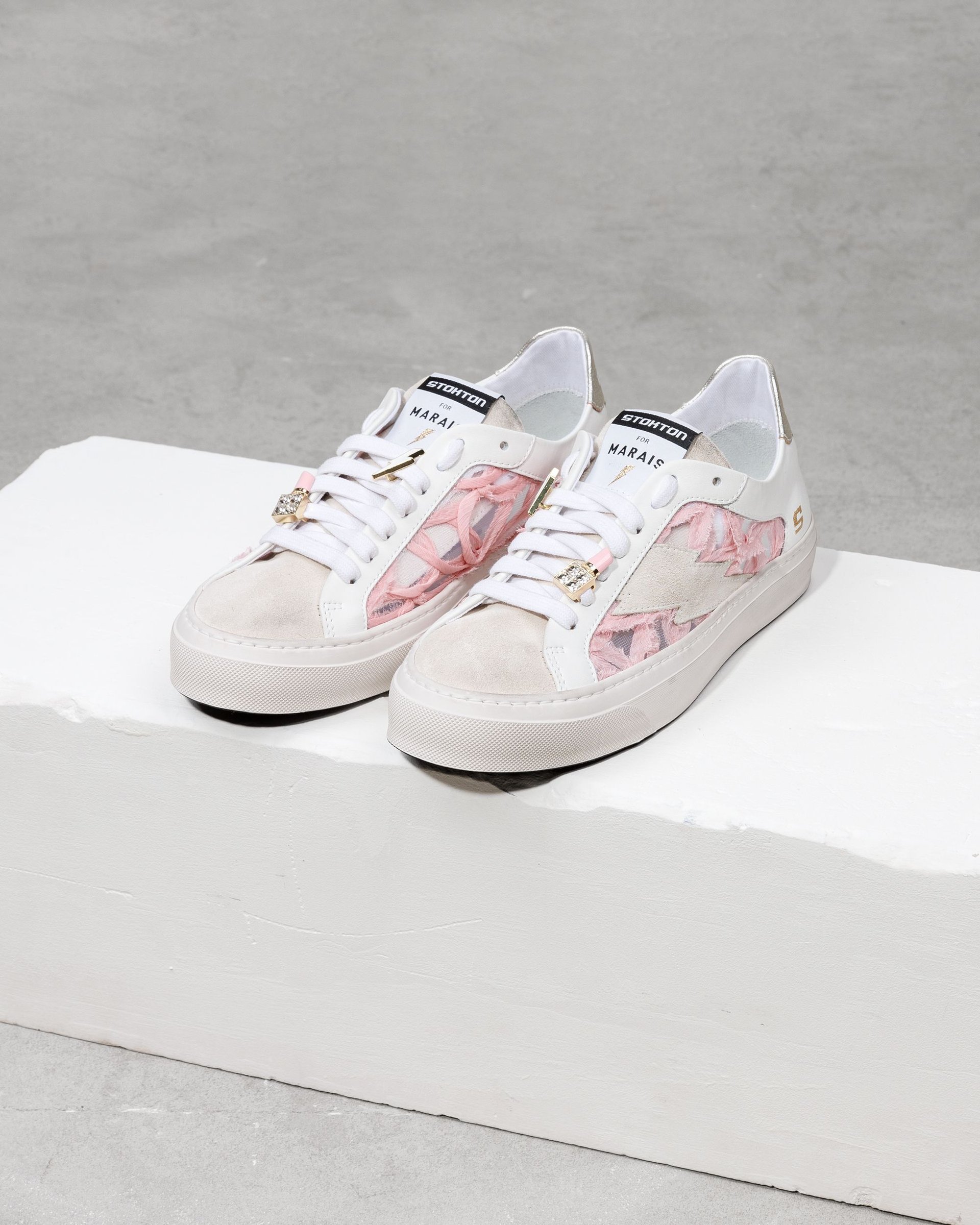 Белые кожаные кеды - Image 3 of 6