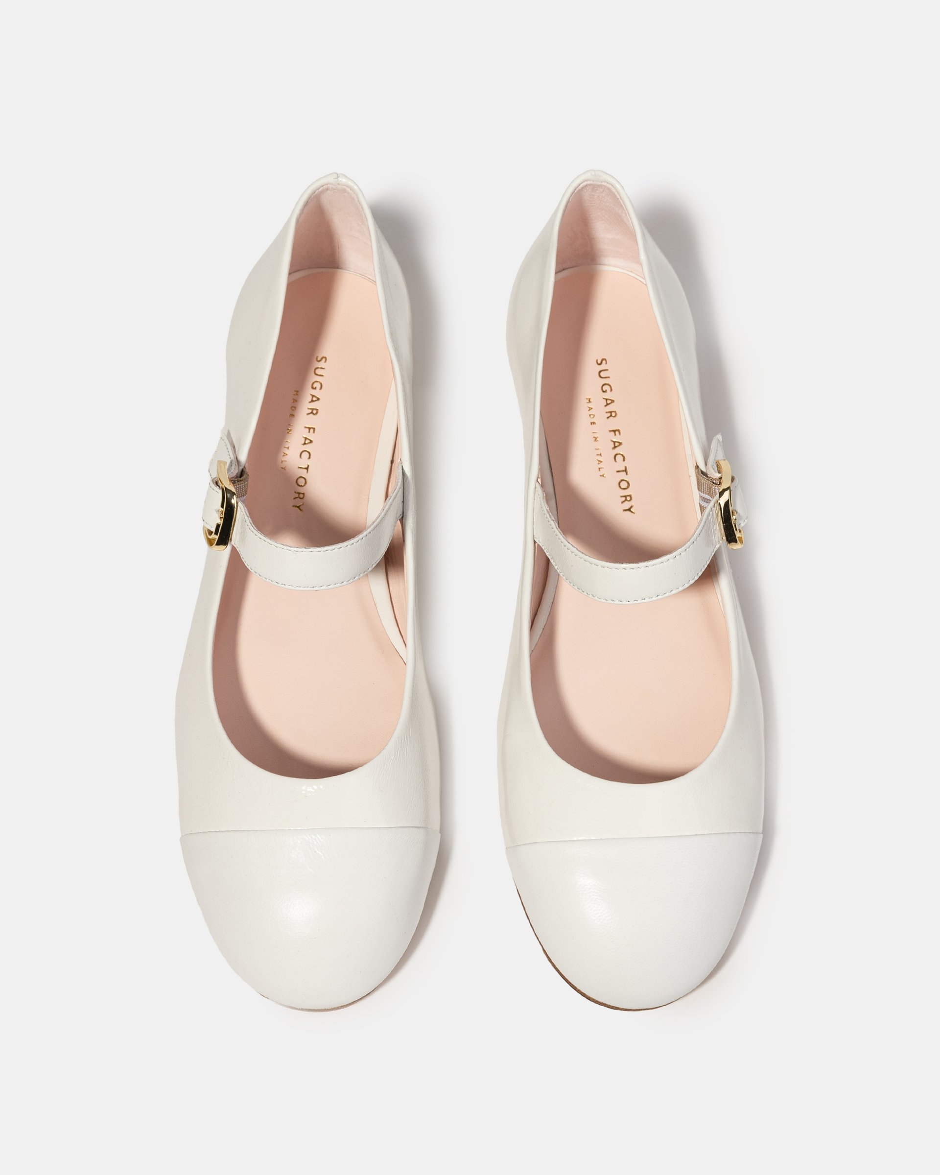 Белые балетки из лакированной кожи - Image 3 of 4