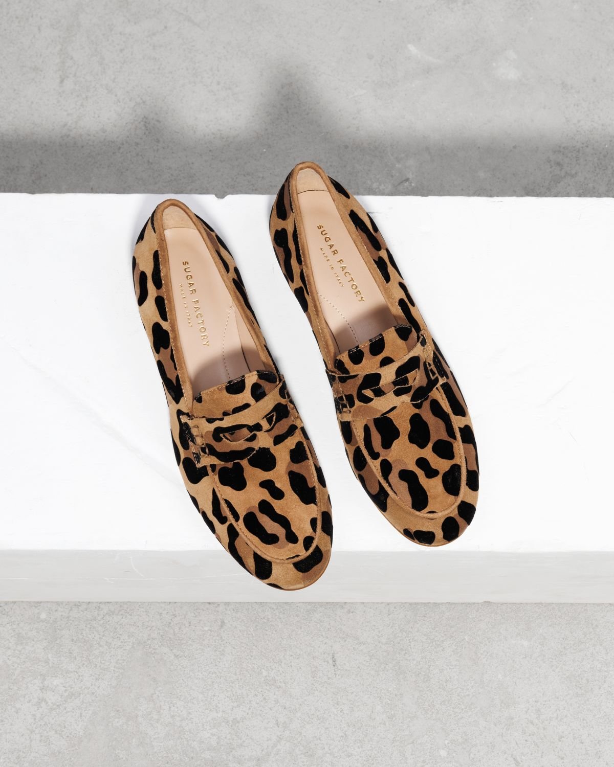 Леопардовые замшевые лоферы - Image 2 of 6