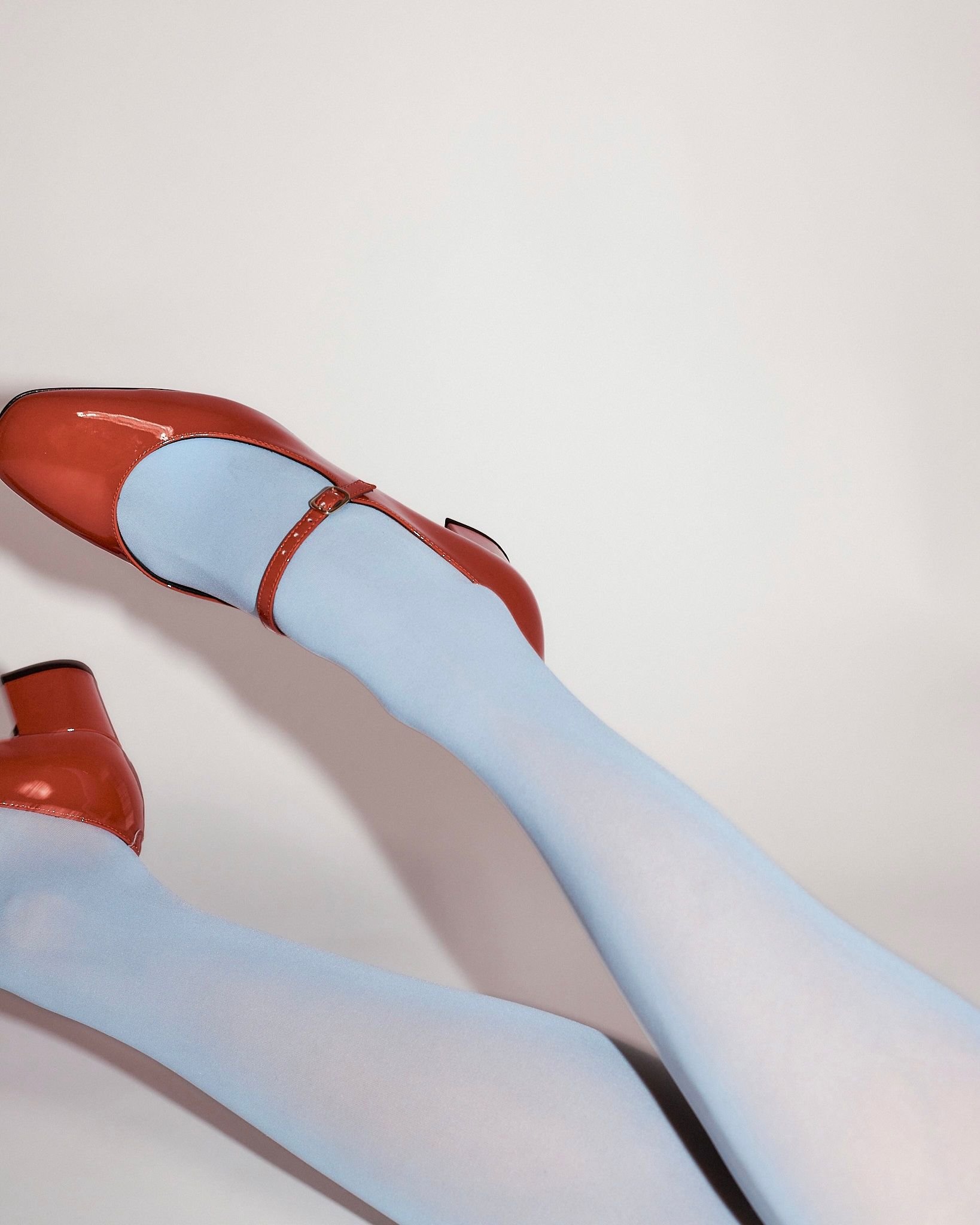 Оранжевые кожаные туфли - Image 6 of 6