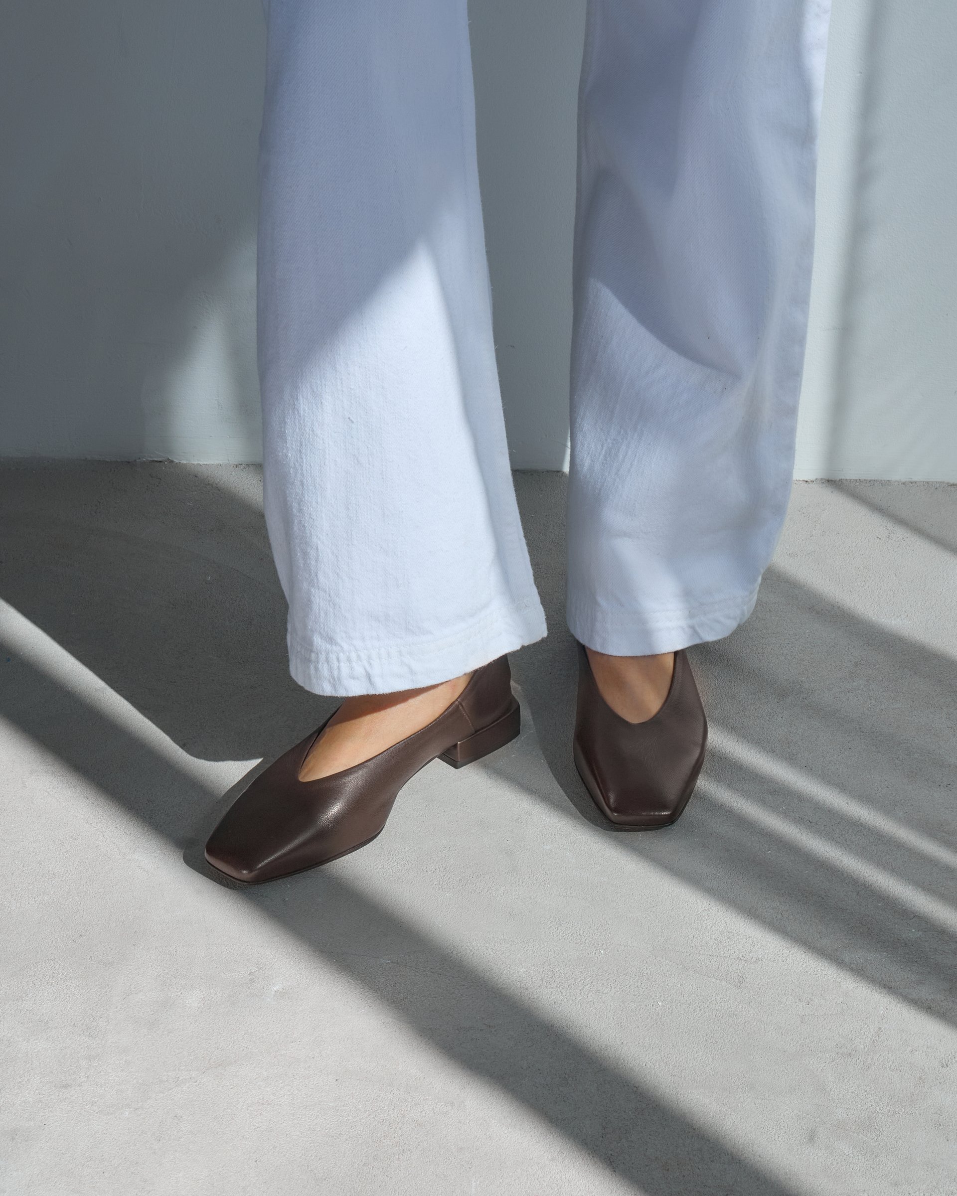 Темно-коричневые кожаные туфли - Image 7 of 7