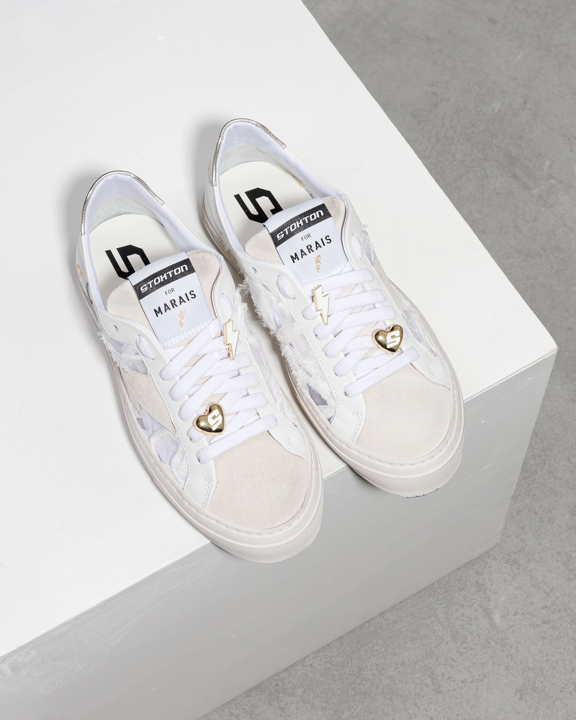 Белые кожаные кеды - Image 2 of 6