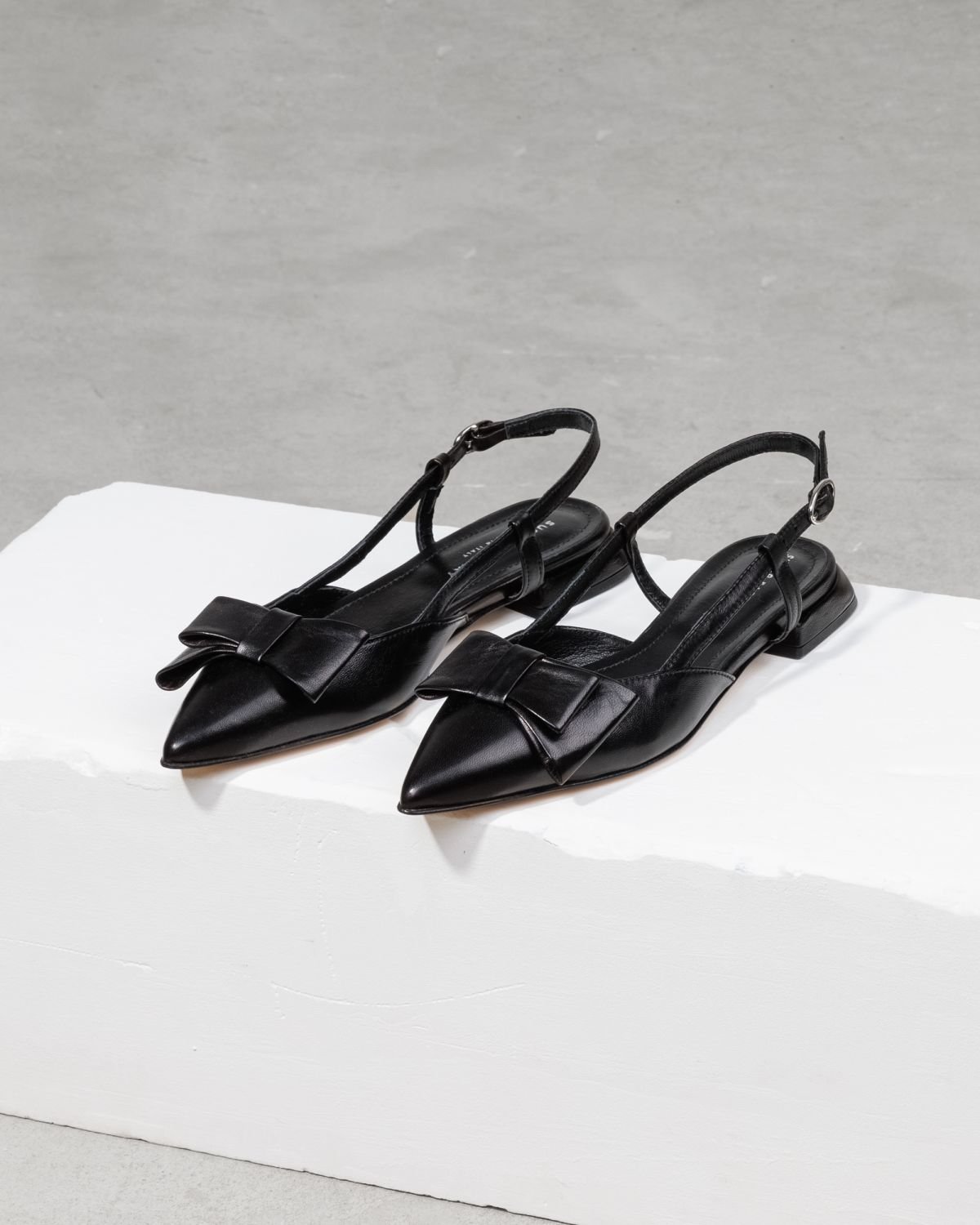 Черные кожаные туфли - Image 3 of 6